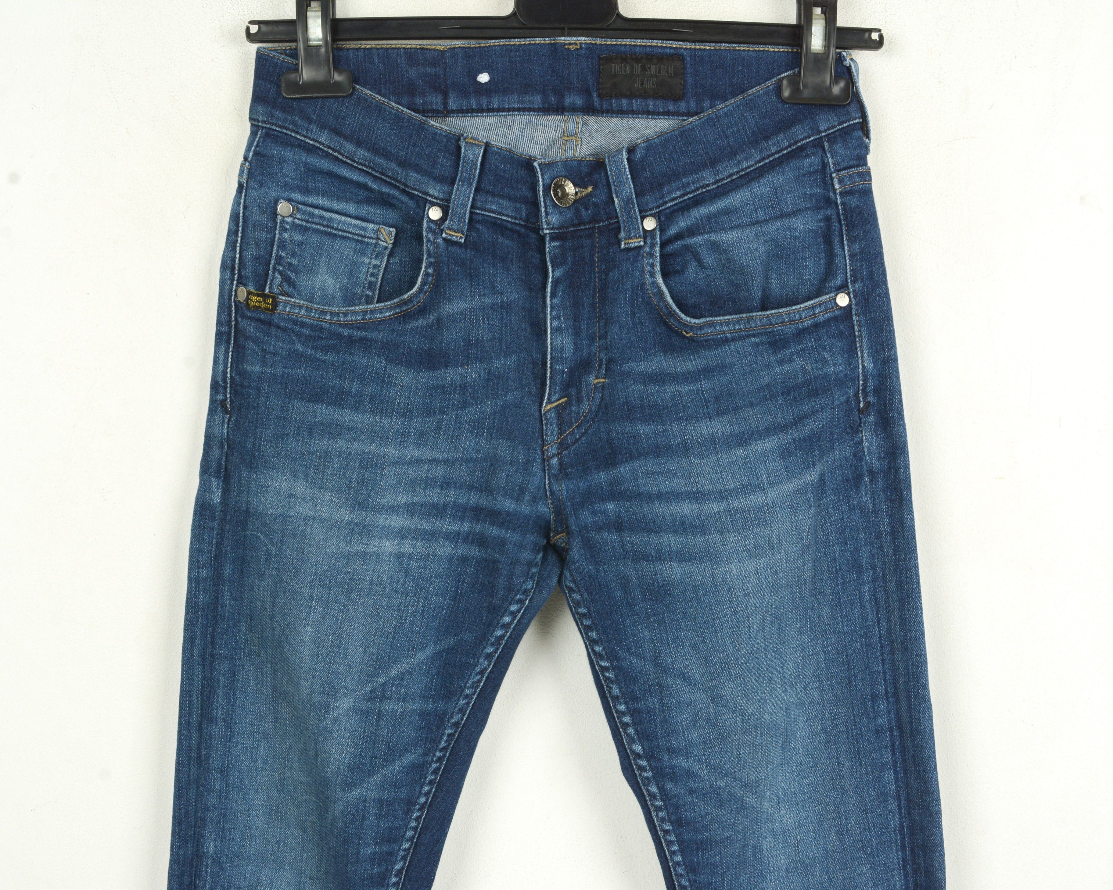 Tiger of Sweden Slim Women W29 L34 Jeans Skinny Pants Trousers Low Rise Size 29" - 2 Thumbnail