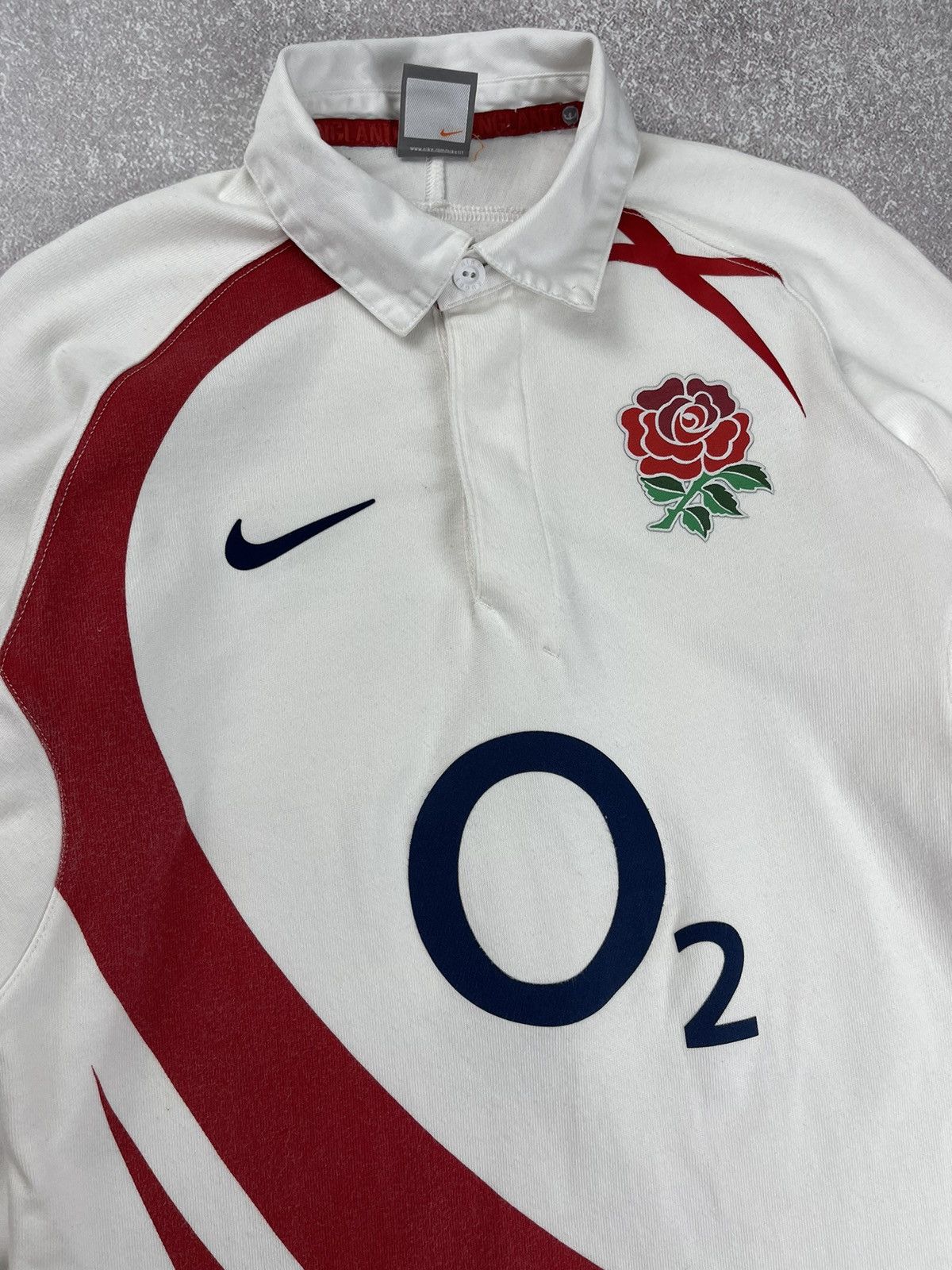 Nike Vintage Nike England Rugby Longsleeve Jersey Size S Size US S / EU 44-46 / 1 - 5 Thumbnail