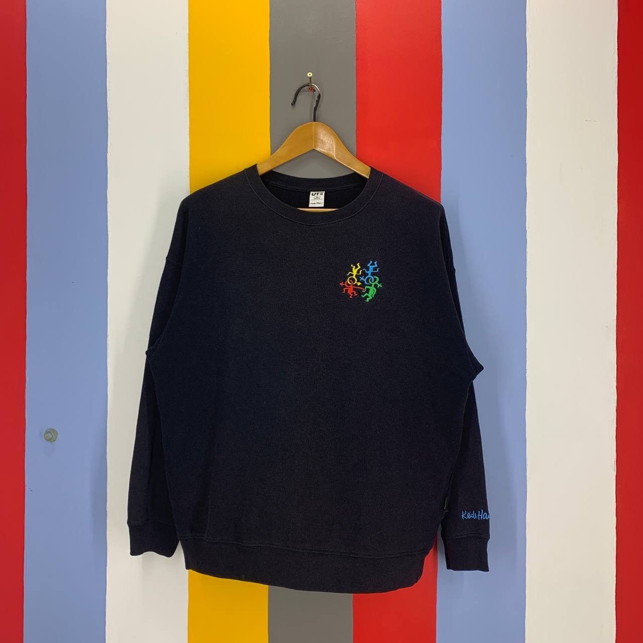 Uniqlo Y2K Vintage KEITH HARING x UNIQLO Sweatshirt #2355/25 Size US L / EU 52-54 / 3 - 1 Thumbnail