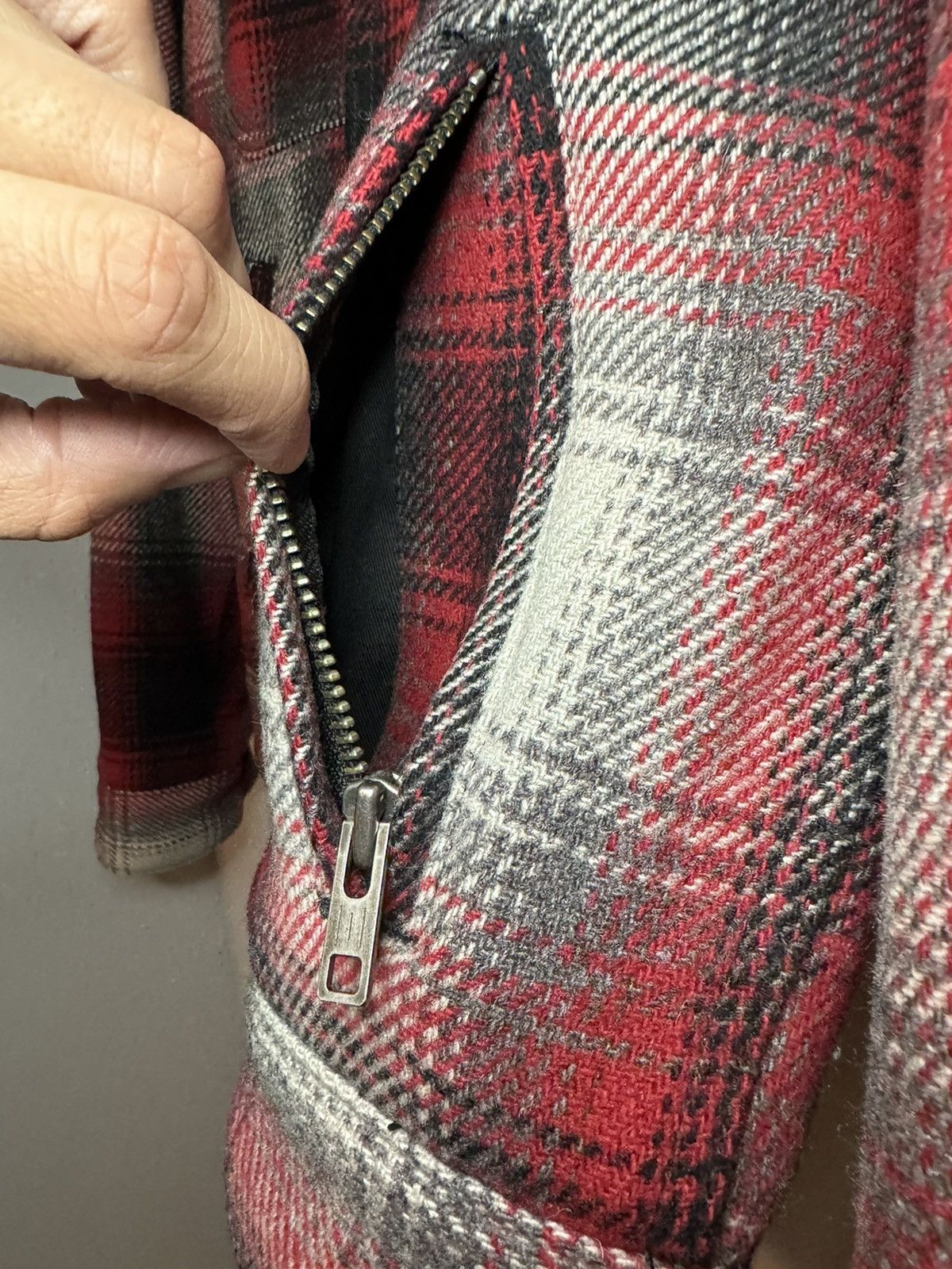 Levi's Vintage Clothing Levi Strauss Men’s Quilted Plaid Wool Jacket Size US S / EU 44-46 / 1 - 6 Thumbnail