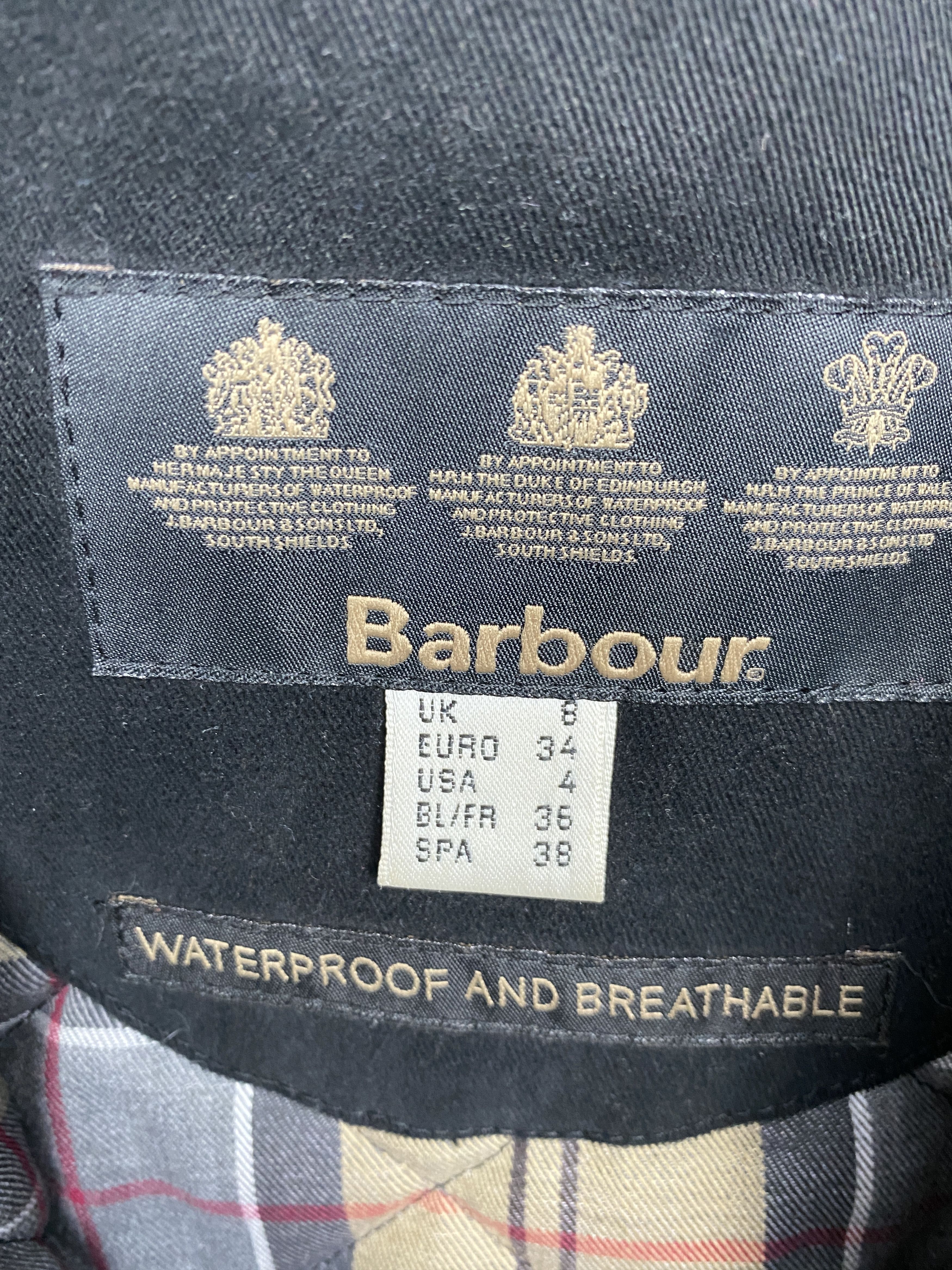 Barbour Barbour Vintage Womens Newmarket Coat Jacket Size S / US 4 / IT 40 - 5 Thumbnail