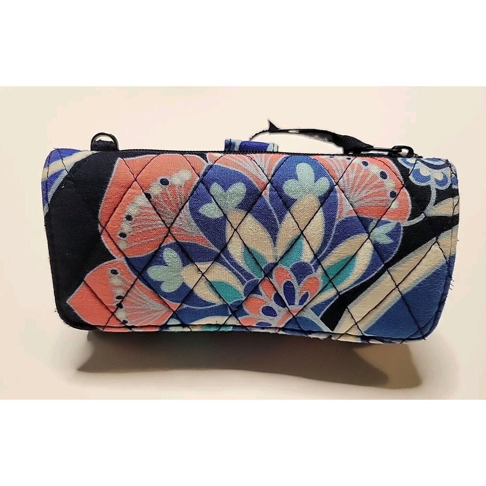 Vera Bradley Vera Bradley Crossbody Wallet Purse Lotus Floral Swirl Size ONE SIZE - 3 Thumbnail