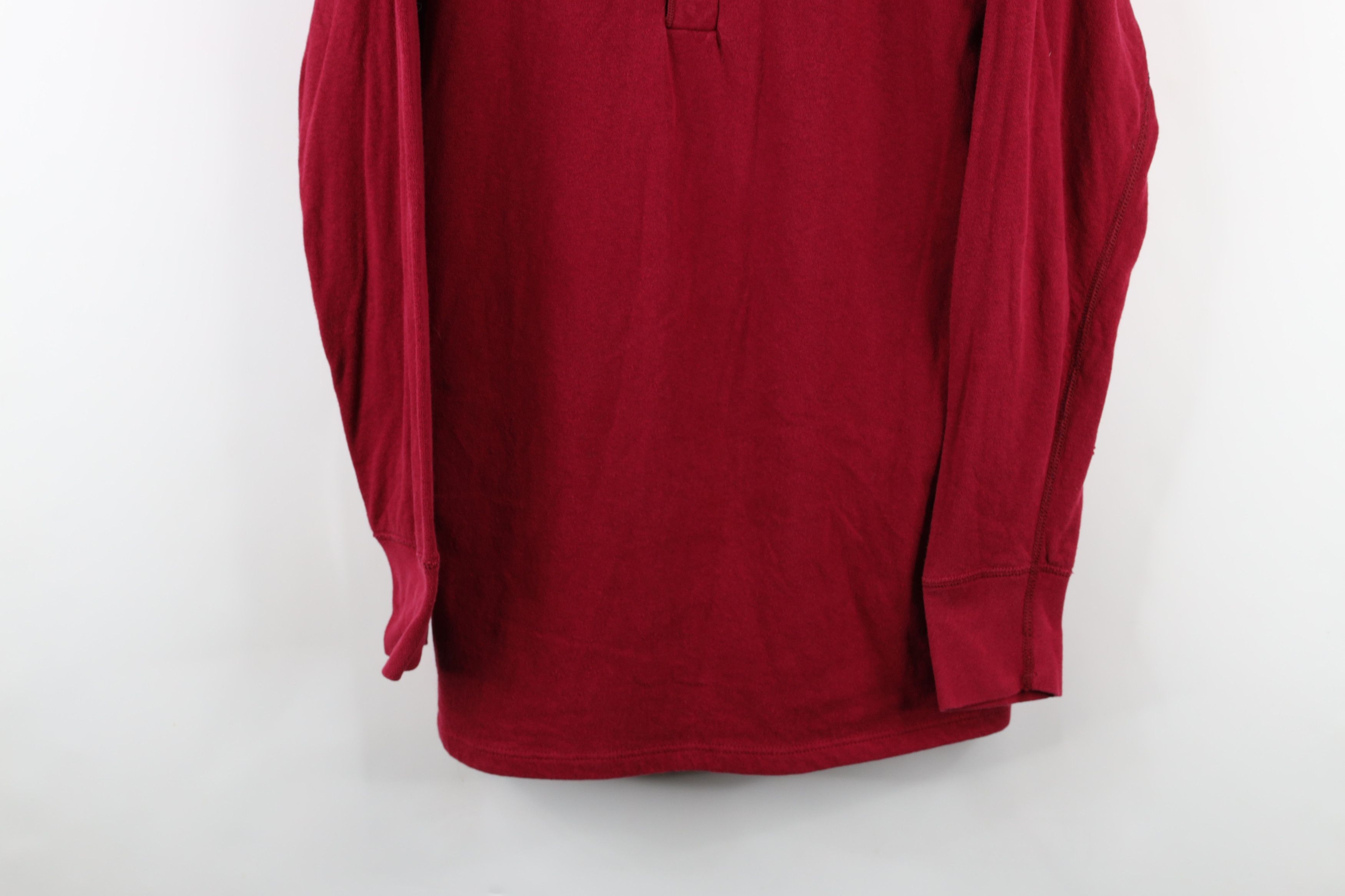 Vintage Vintage 90s Streetwear Wool Blend Thermal Henley T-Shirt USA Size US M / EU 48-50 / 2 - 3 Thumbnail