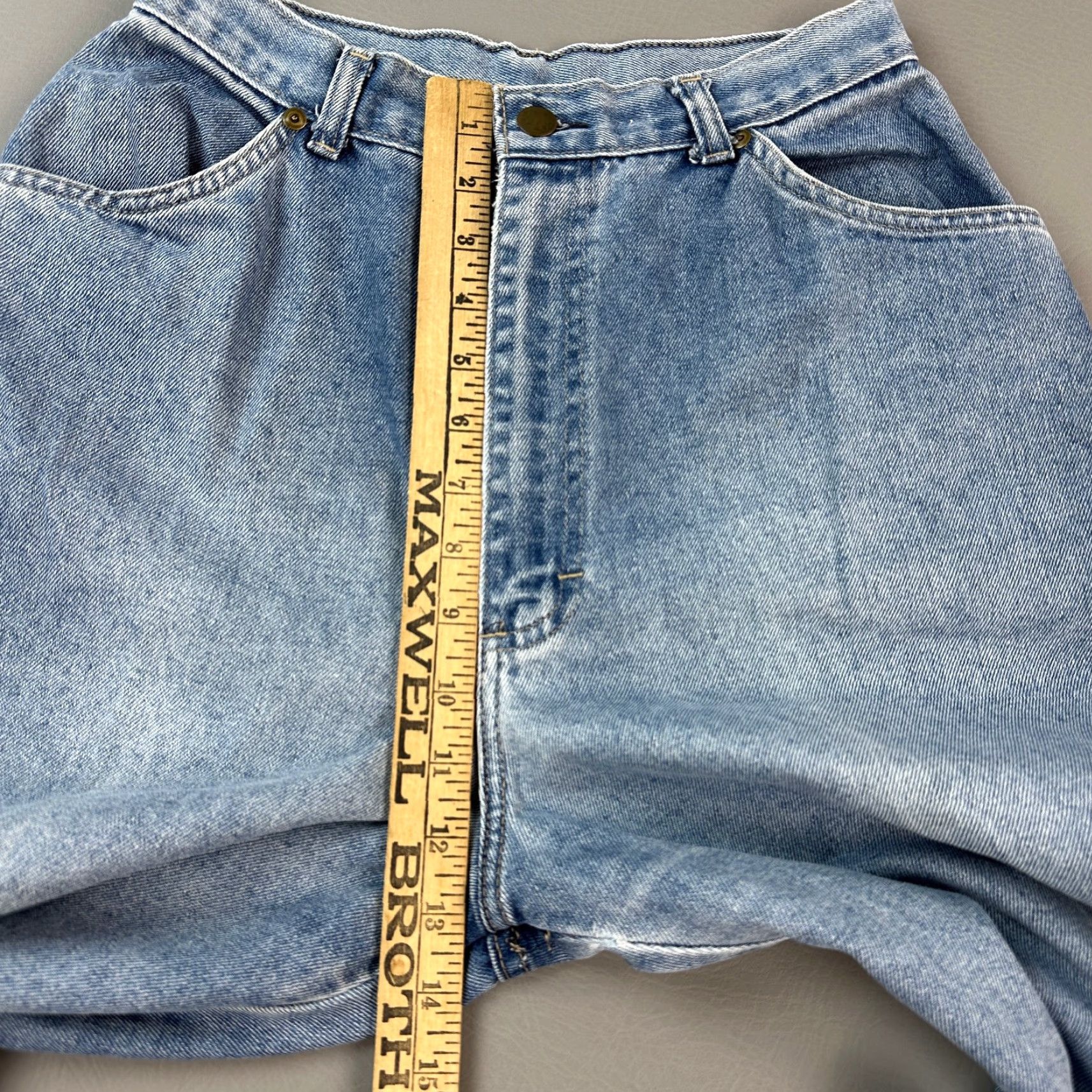 Sears VINTAGE Sears Jeans Women's 12 26x29 Medium Wash High Rise Classic Mom Talon Zip Jeans Women Mens? Size 34" / US 12 / IT 48 - 5 Thumbnail