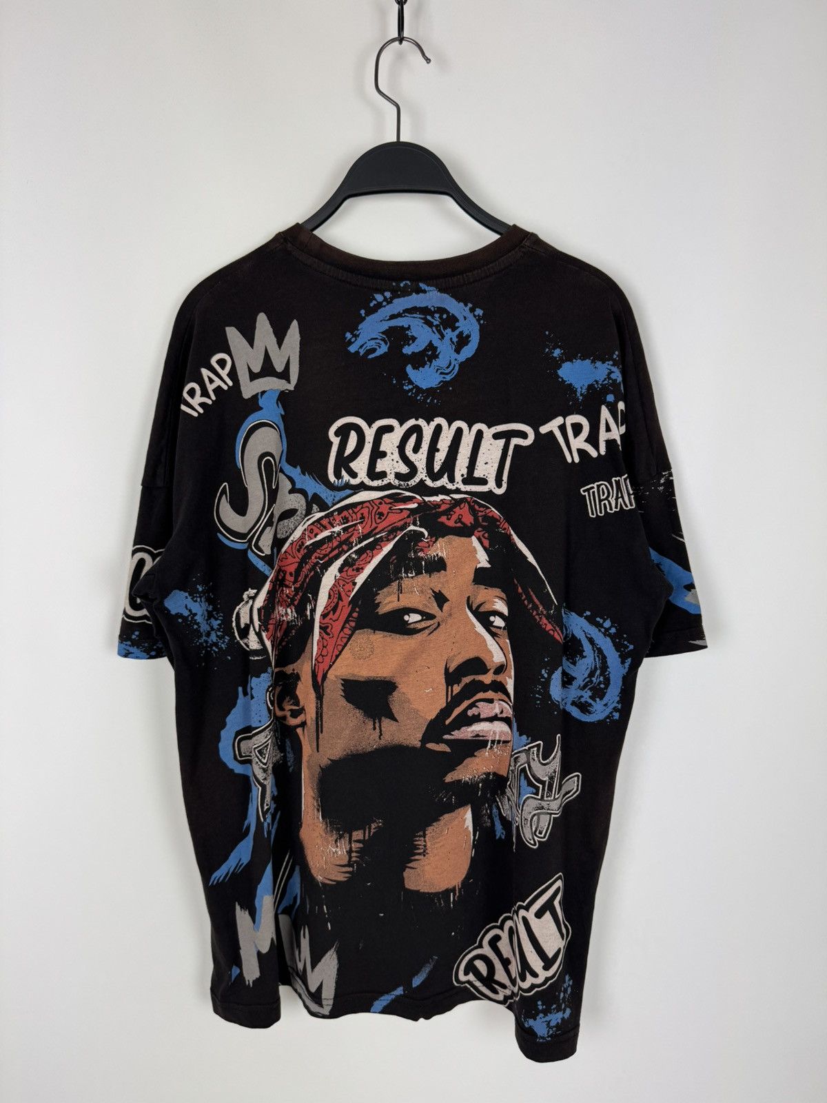 Band Tees Faded 2Pac Over Print T-Shirt Size US L / EU 52-54 / 3 - 7 Thumbnail