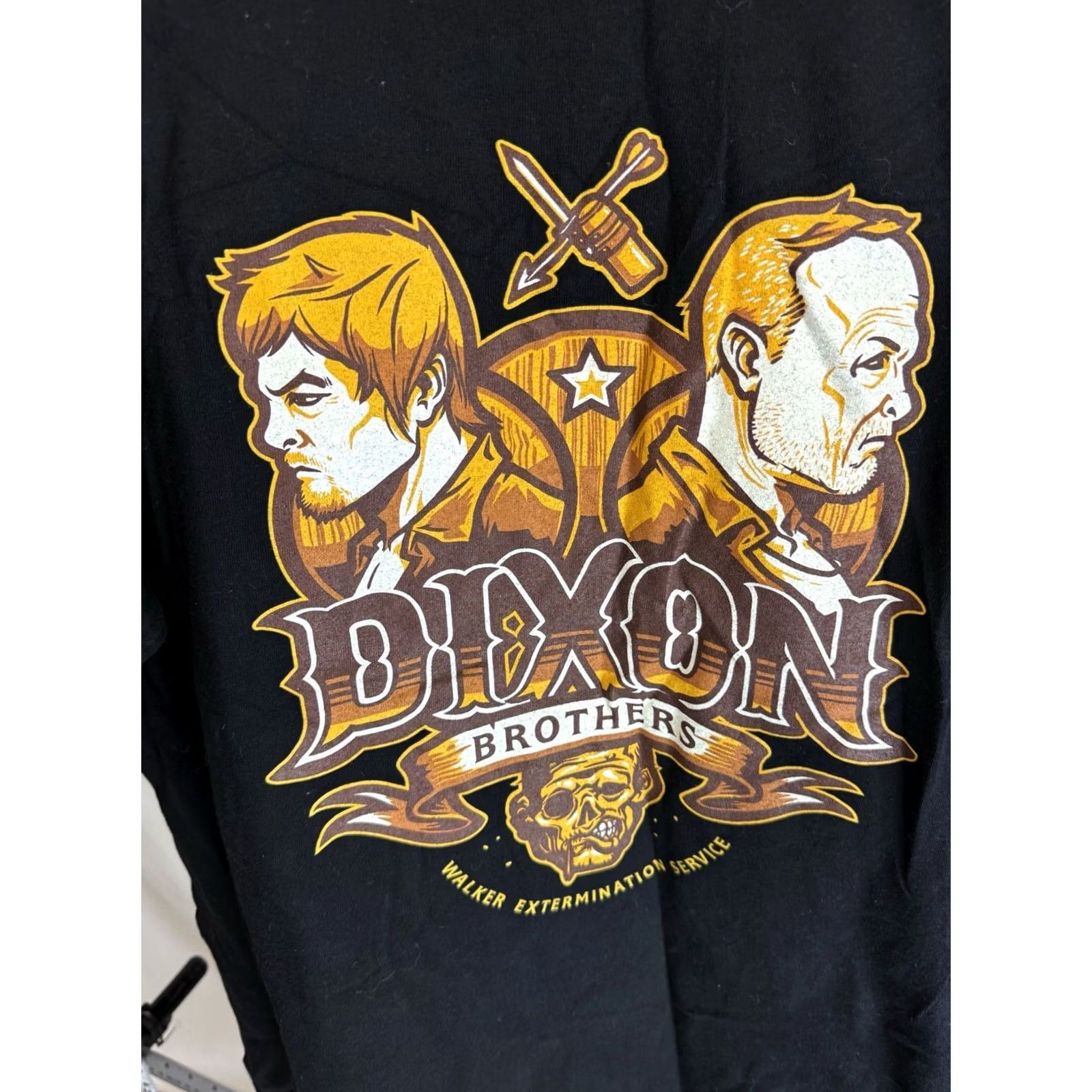 Vintage Dixxon Brothers Walker Tee Fury T SHIRT Large L Mens Size US L / EU 52-54 / 3 - 2 Thumbnail