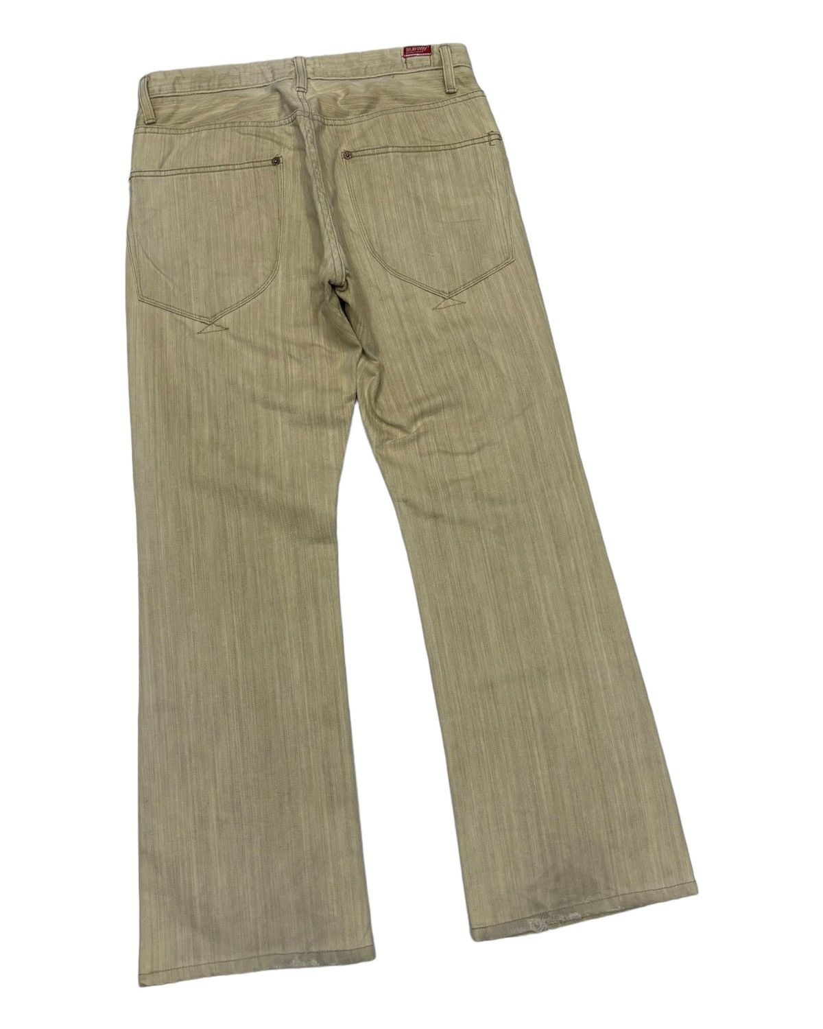Hysteric Glamour SICK🔥BLUE WAY JAPAN FLARE DENIM PANTS Size US 31 - 4 Thumbnail