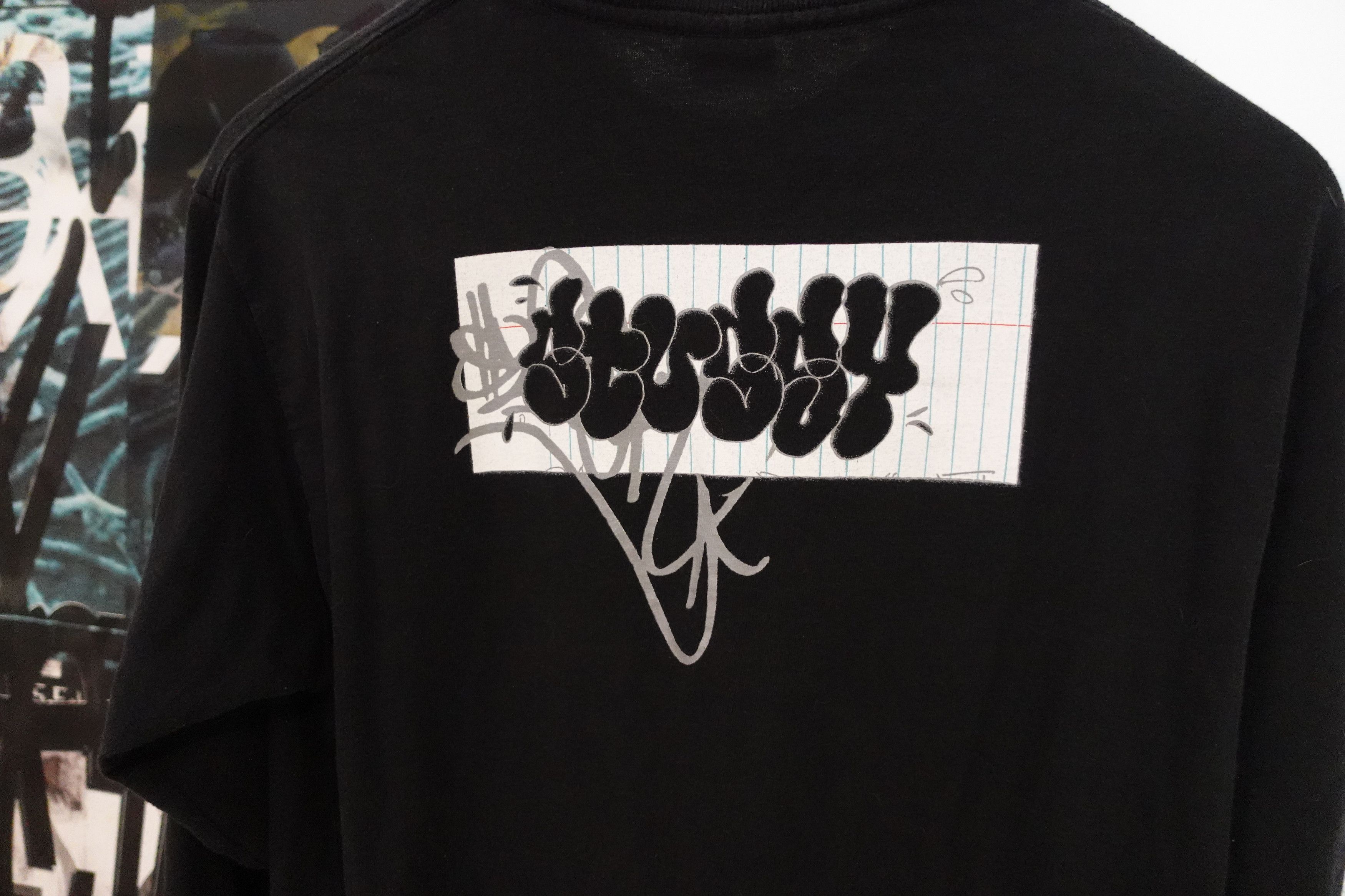 Stussy Vintage 2001 Stussy Box Logo Graffiti Tee Size US M / EU 48-50 / 2 - 3 Thumbnail