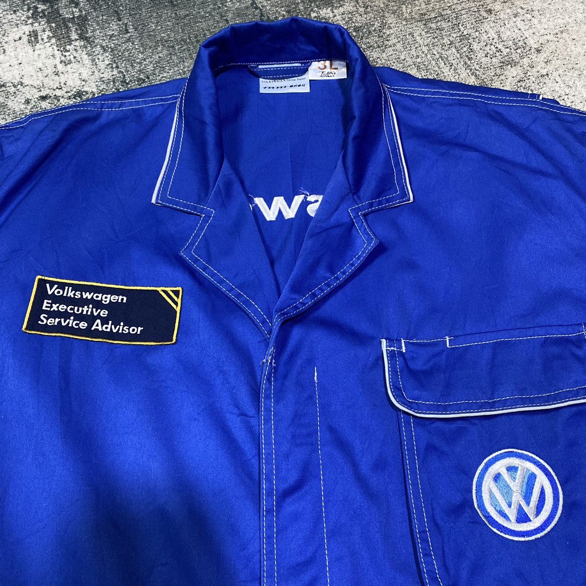 Japanese Brand × Vintage Volkswagen Workwear Jacket Size US XXL / EU 58 / 5 - 11 Thumbnail