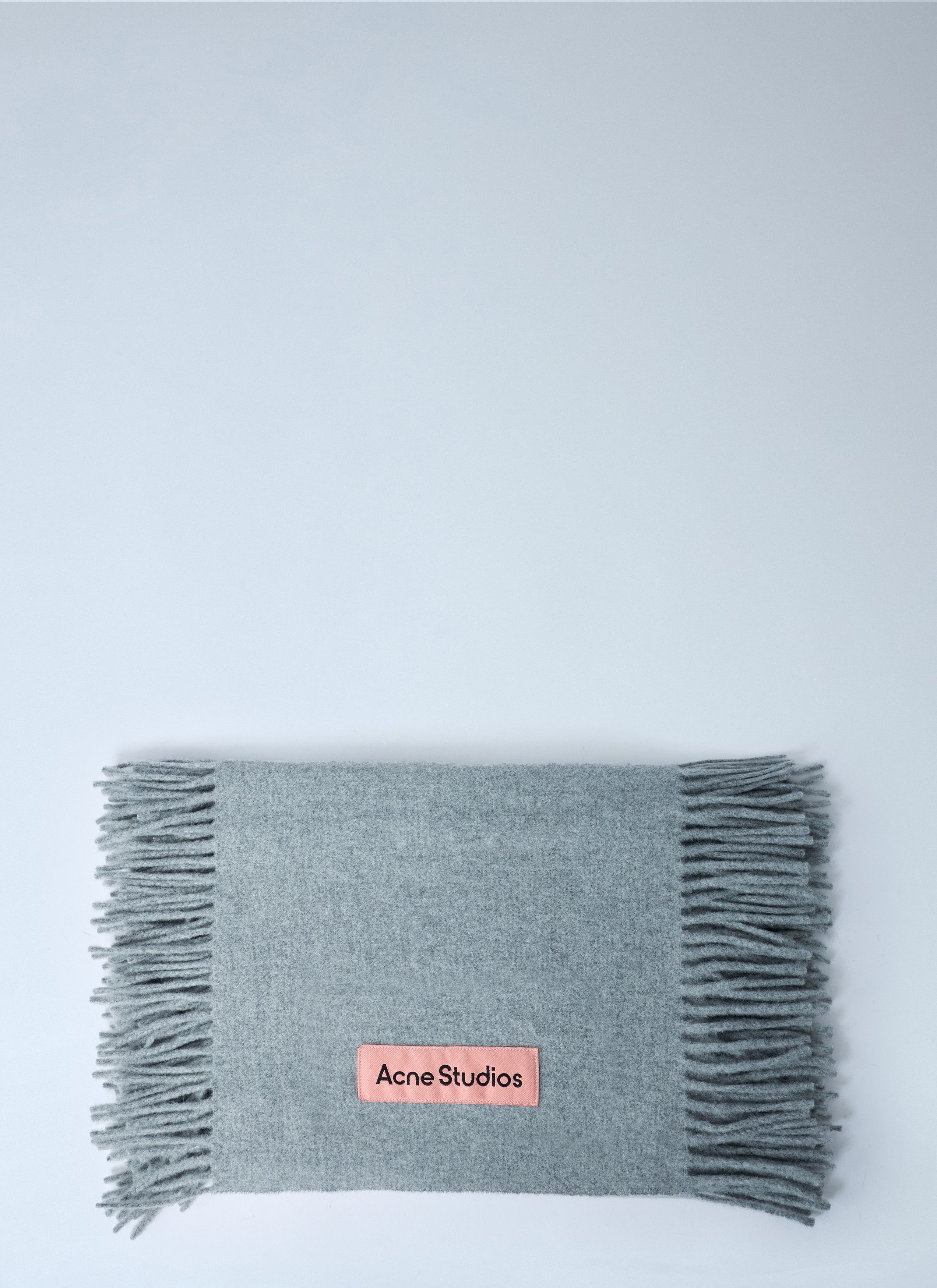 Acne Studios Fringe Wool Scarf Size ONE SIZE - 1 Thumbnail