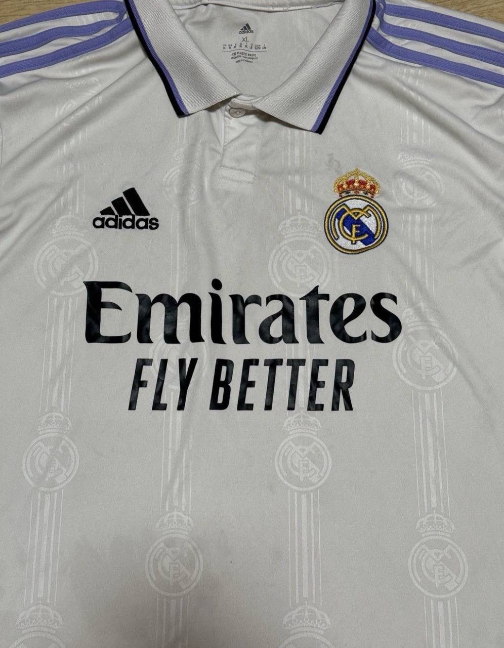 Vintage Real Madrid Soccer vintage home jersey Size US XL / EU 56 / 4 - 12 Thumbnail