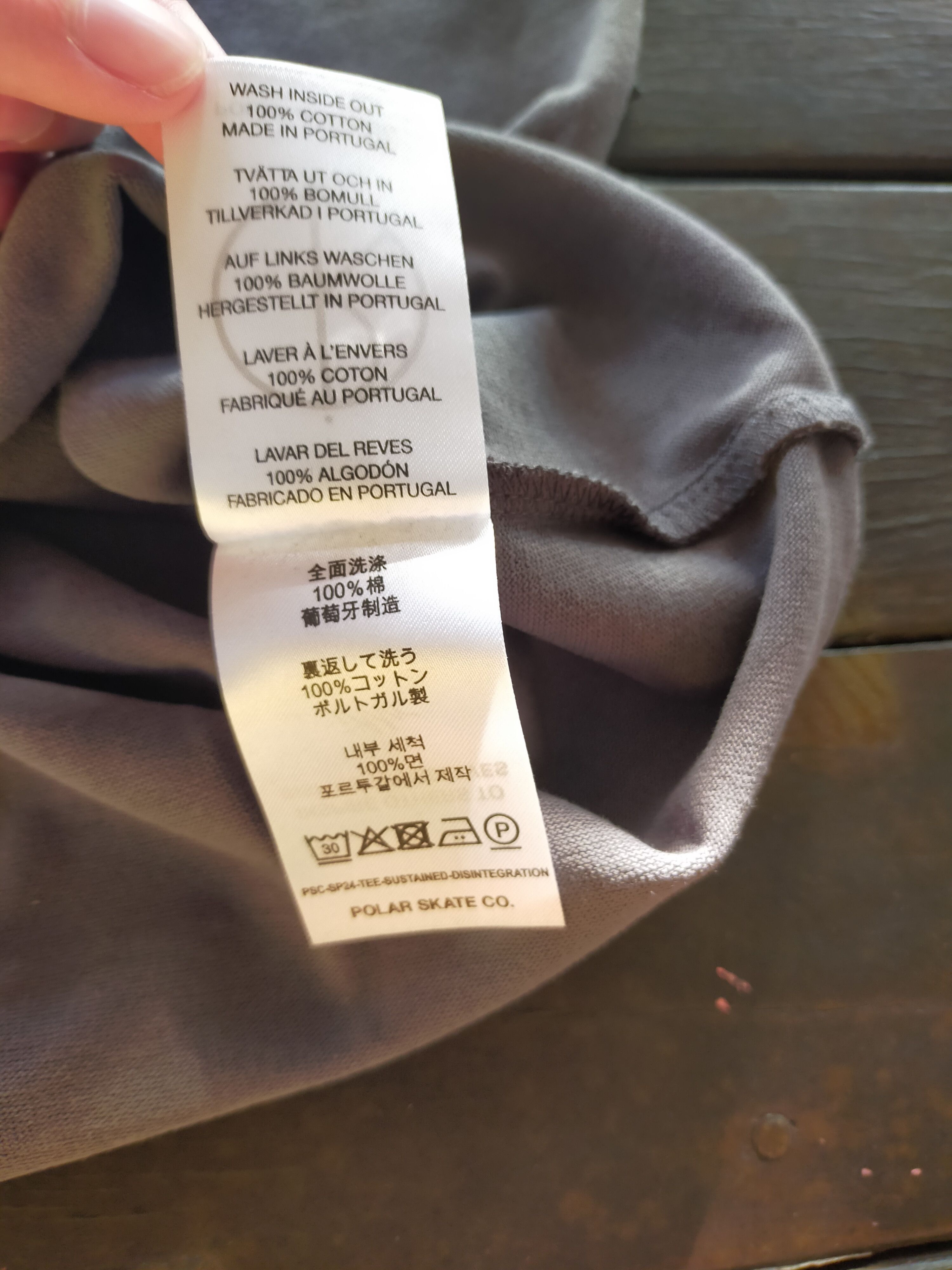 Polar Skate Co. Sustained Disintegration Polar Skate Co. End shirt small Size US S / EU 44-46 / 1 - 16 Thumbnail