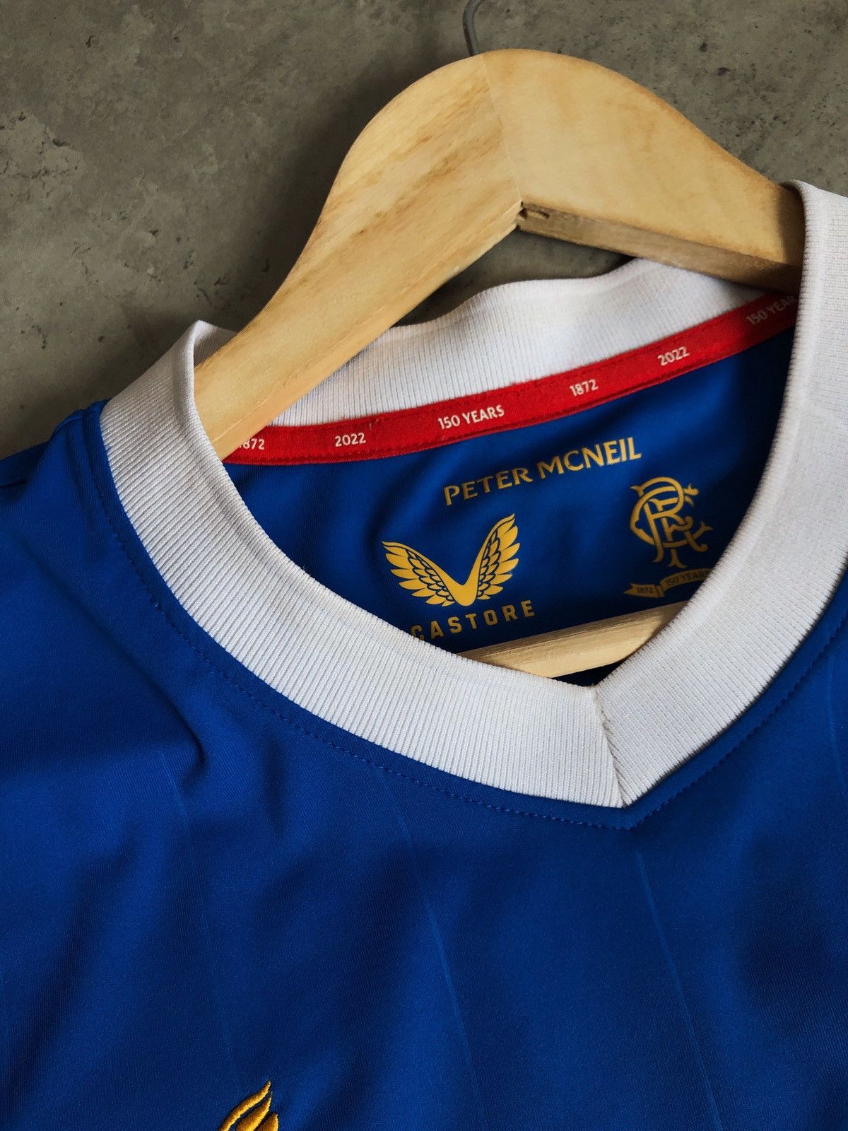 Other Castore Glasgow Rangers 2021 2022 home soccer jersey Size US XL / EU 56 / 4 - 10 Thumbnail