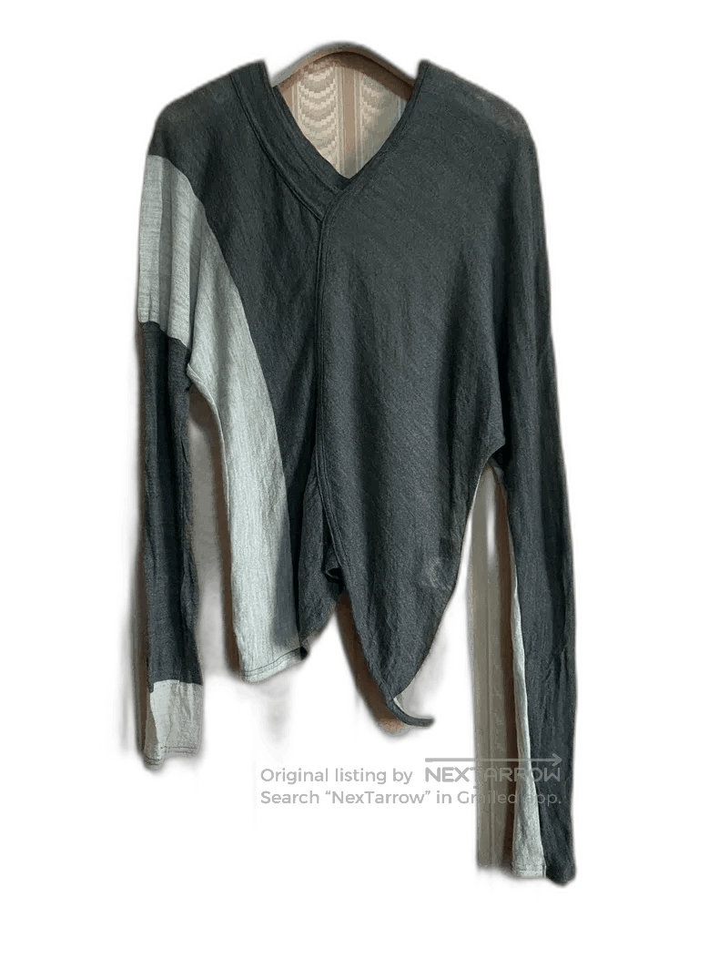 Yohji Yamamoto Vintage Asymmetric Sweater