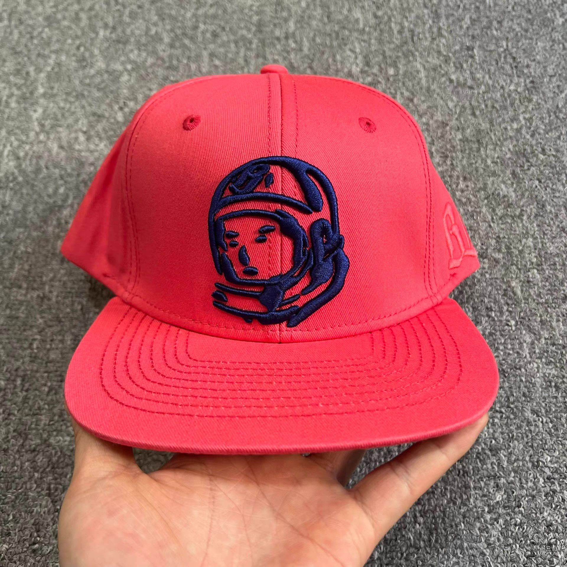 Billionaire Boys Club BBCClassicEmbroideredAstronautHeadFlatBrimBaseballSunHat Q7 Size ONE SIZE - 1 Thumbnail