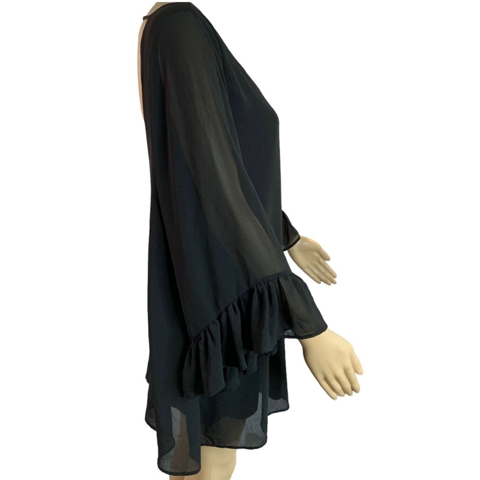 Show Me Your MuMu Show Me Your Mumu Boomerang Low Back Black Mini Dress Size S Size XS / US 0-2 / IT 36-38 - 9 Thumbnail