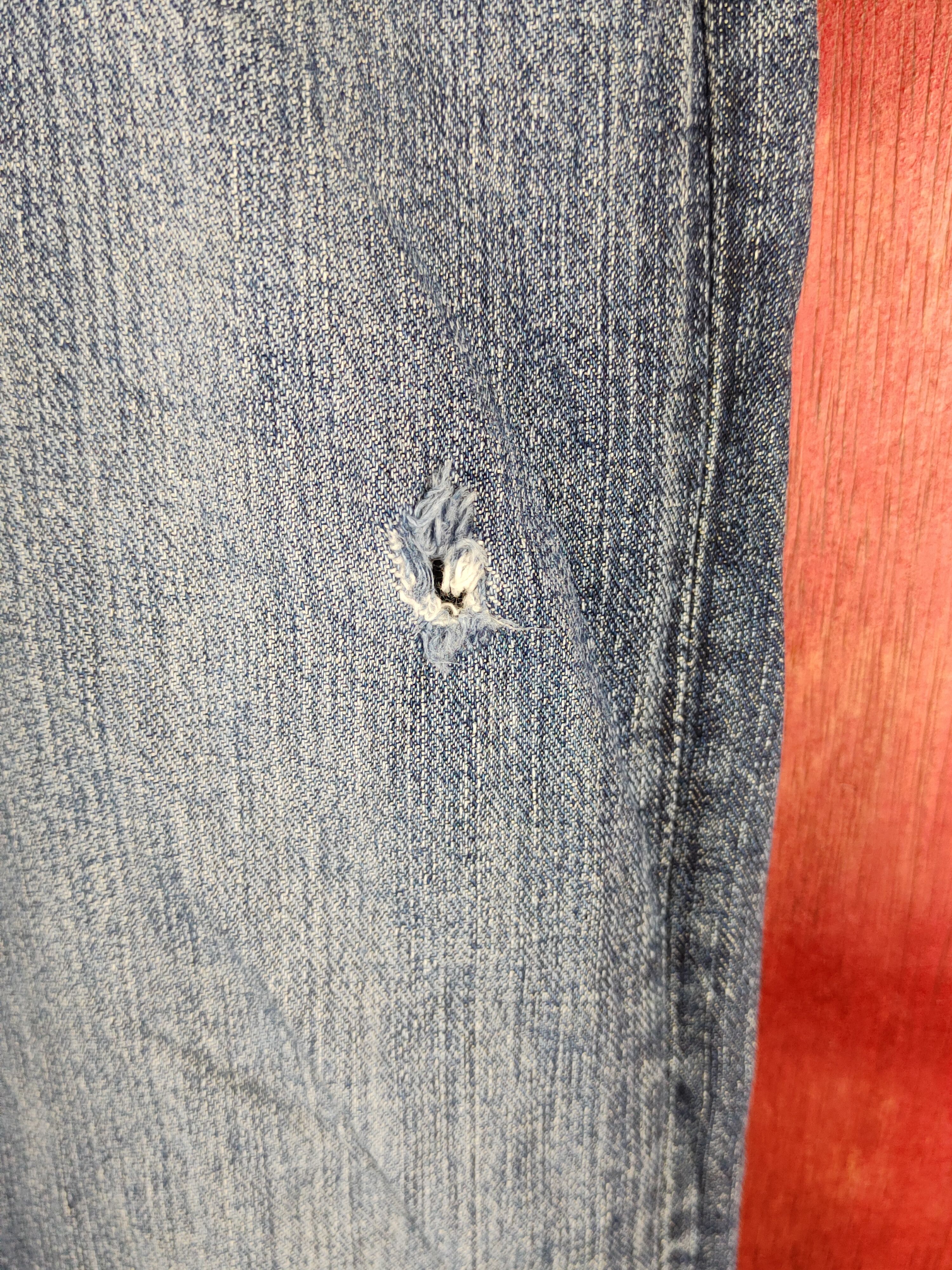 Edwin Edwin blue trip Dark Blue Distressed denim Jeans #S2205 Size US 34 / EU 50 - 5 Thumbnail