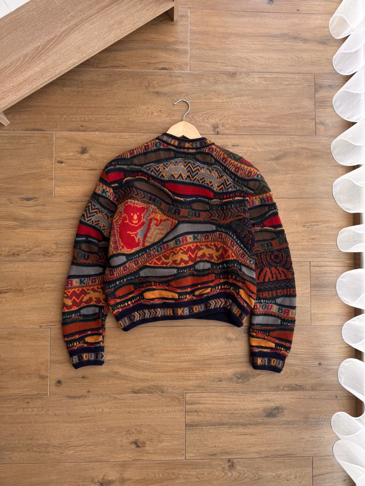 Coogi × Vintage VTG Coogi Pure New Wool Luxury 90’s Walkabout Koala Cardigan Size US S / EU 44-46 / 1 - 7 Thumbnail