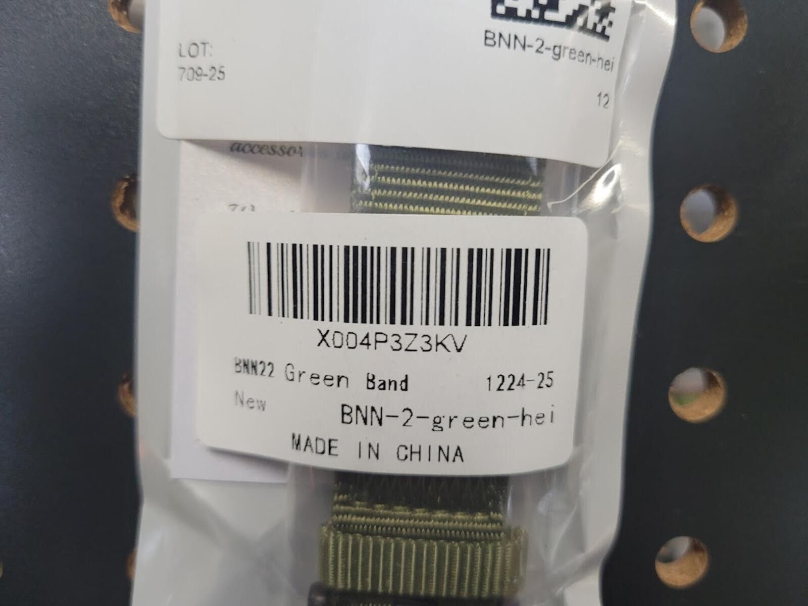 Other New Green Nylon Watch Band - NM - 22mm Military Style Size ONE SIZE - 5 Thumbnail