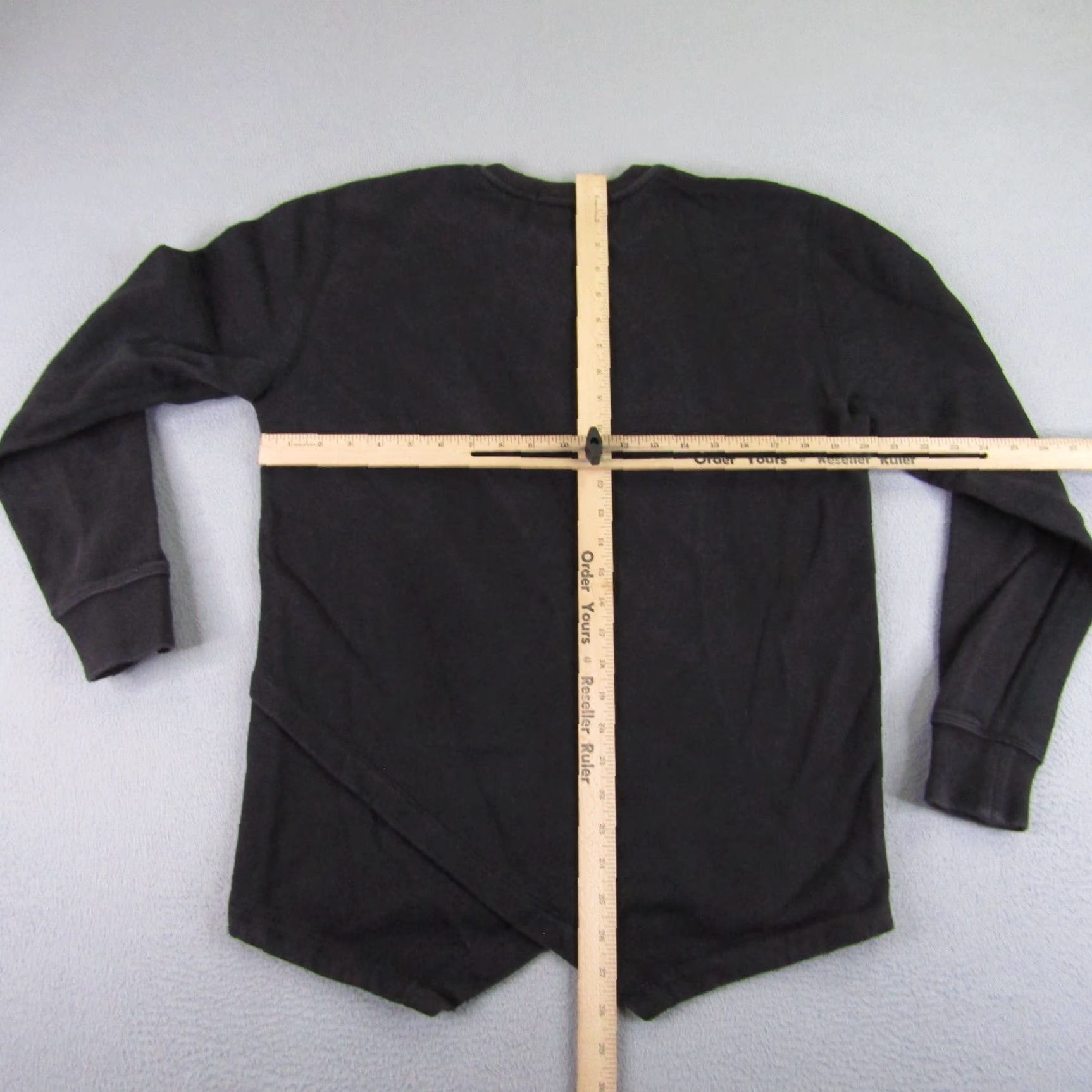 John Elliott John Elliott Sweater Womens Medium 2 Black Crewneck Pullover Sweatshirt Cotton Size M / US 6-8 / IT 42-44 - 7 Thumbnail