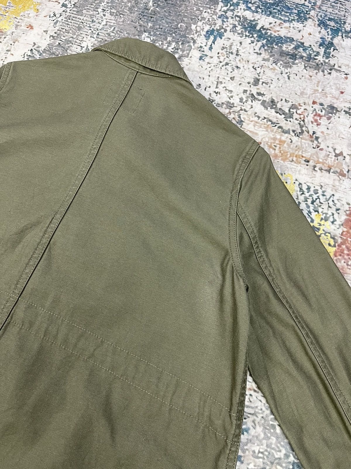 Japanese Brand Back Number M64 Military Field Jacket Size L / US 10 / IT 46 - 7 Thumbnail