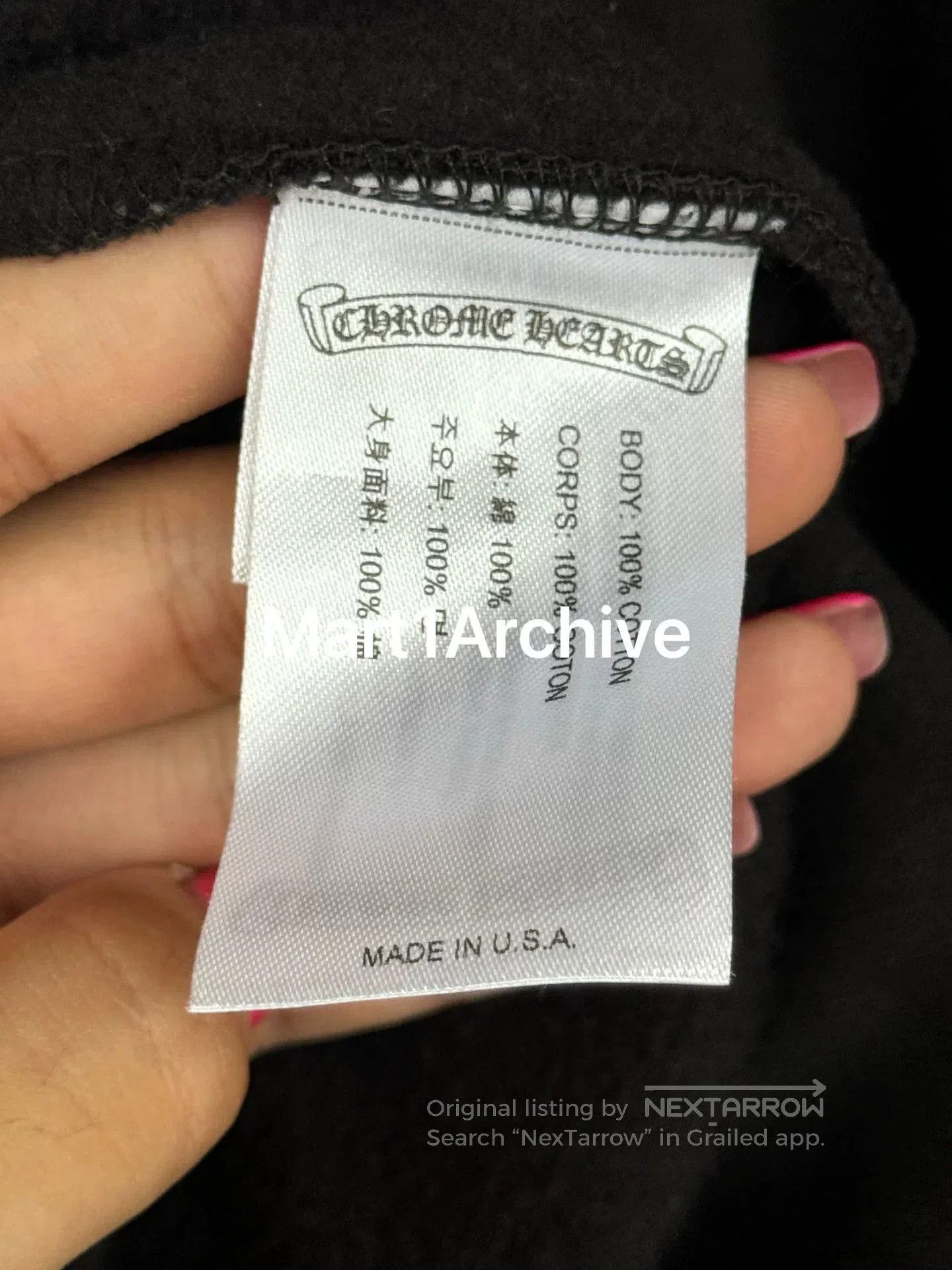 Chrome Hearts Chrome Hearts Deadly Doll Collab Hoodie. Size US XL / EU 56 / 4 - 6 Thumbnail