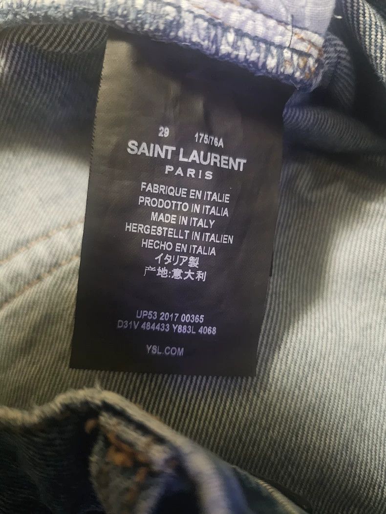 Saint Laurent Paris Saint Laurent Paris jeans 2505-Nextarrow Size US 29 - 6 Thumbnail