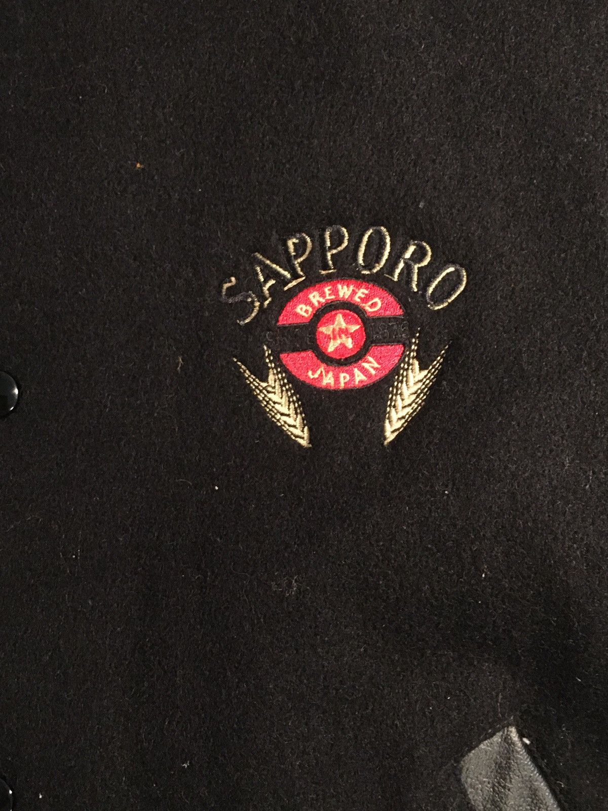 Vintage Vintage Sapporo Letterman Size US XL / EU 56 / 4 - 2 Thumbnail