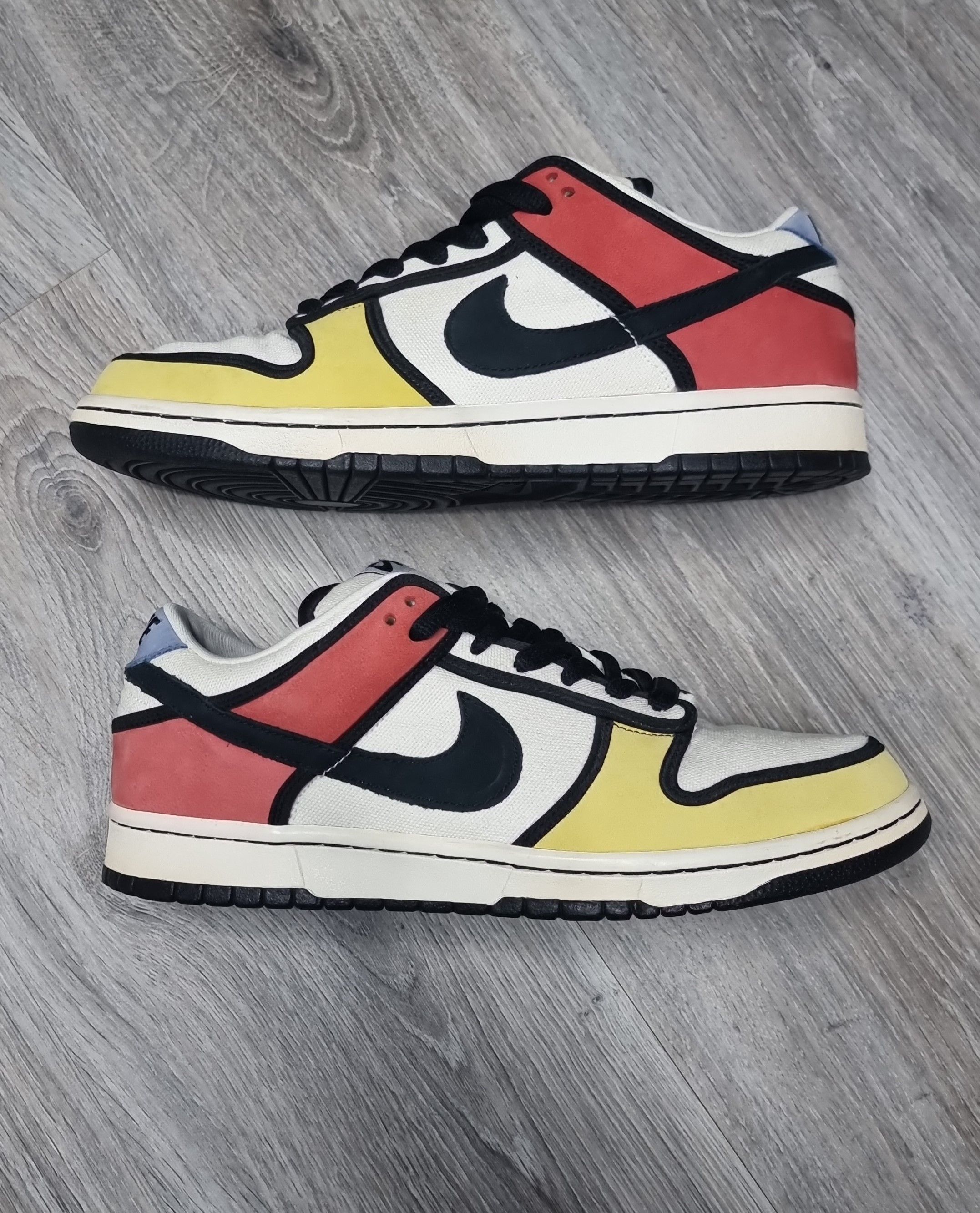 Nike SB Nike SB Dunk Low Piet Mondrian Size US 10 / EU 43 - 3 Thumbnail