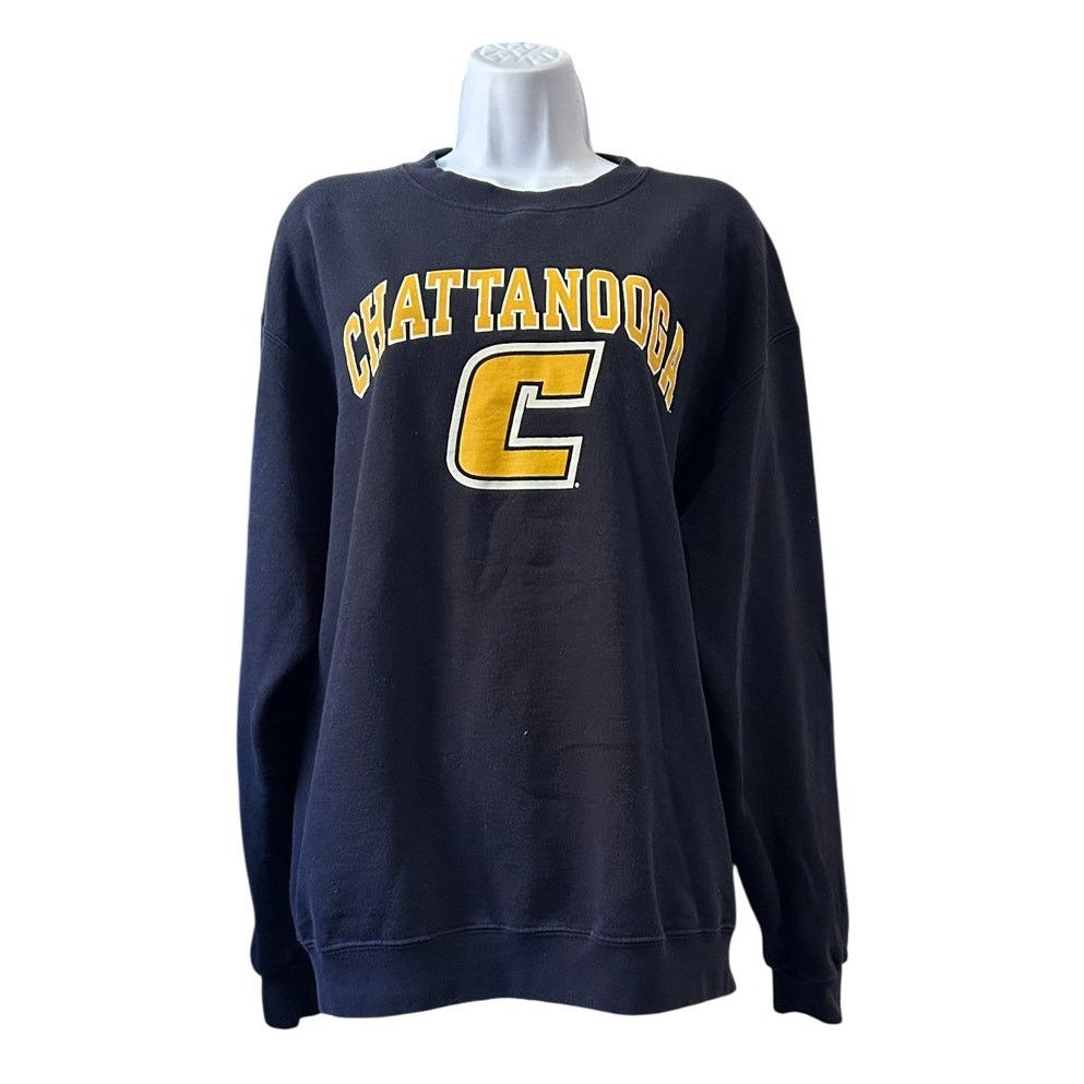 Champion Chattanooga Mocs Unisex Sweatshirt Navy Pullover Sz XL Size US XL / EU 56 / 4 - 2 Thumbnail
