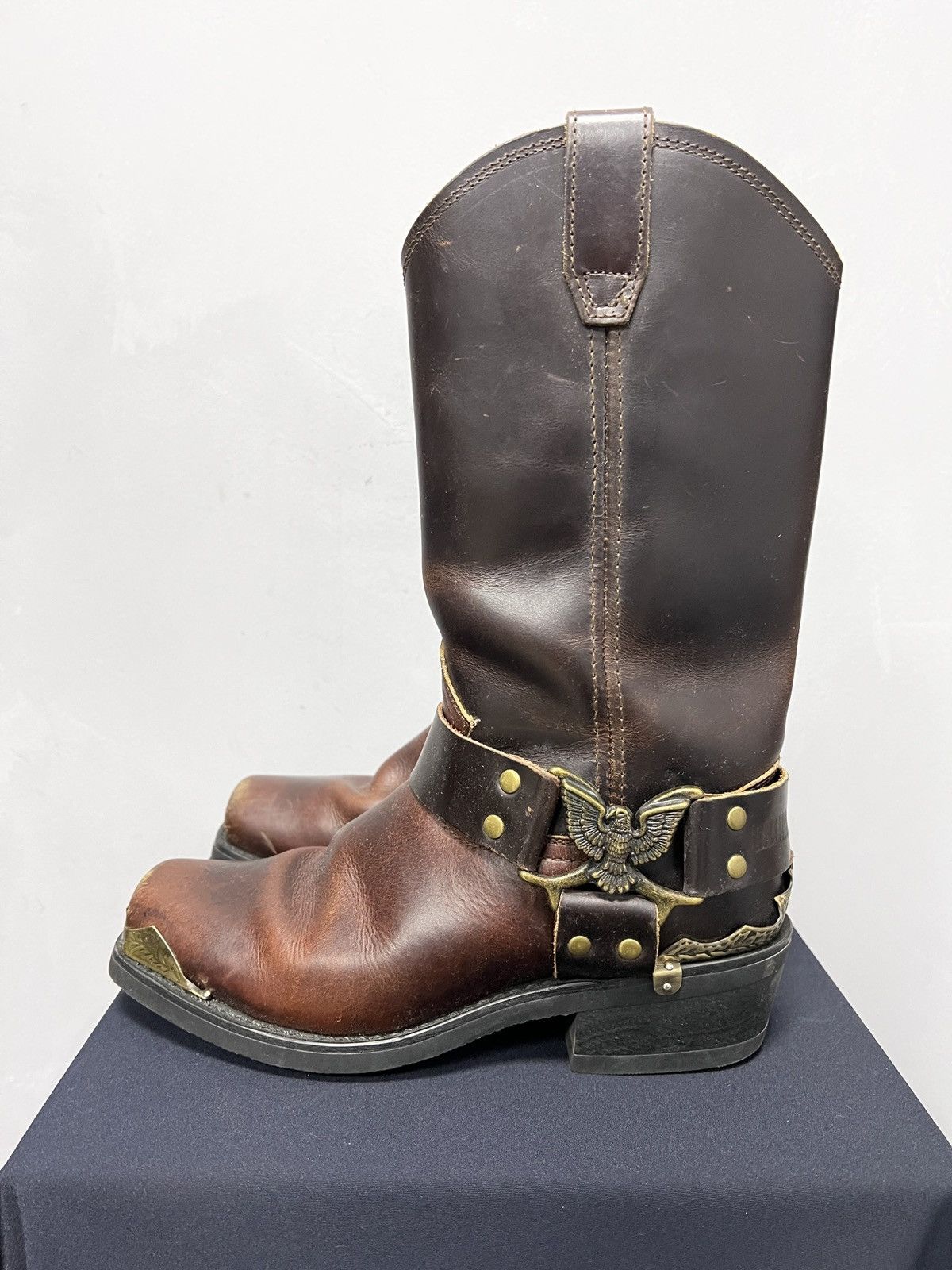 Western Rise Rare western Grinders cowboy boots guidi style y2k Size US 6 / EU 39 - 3 Thumbnail