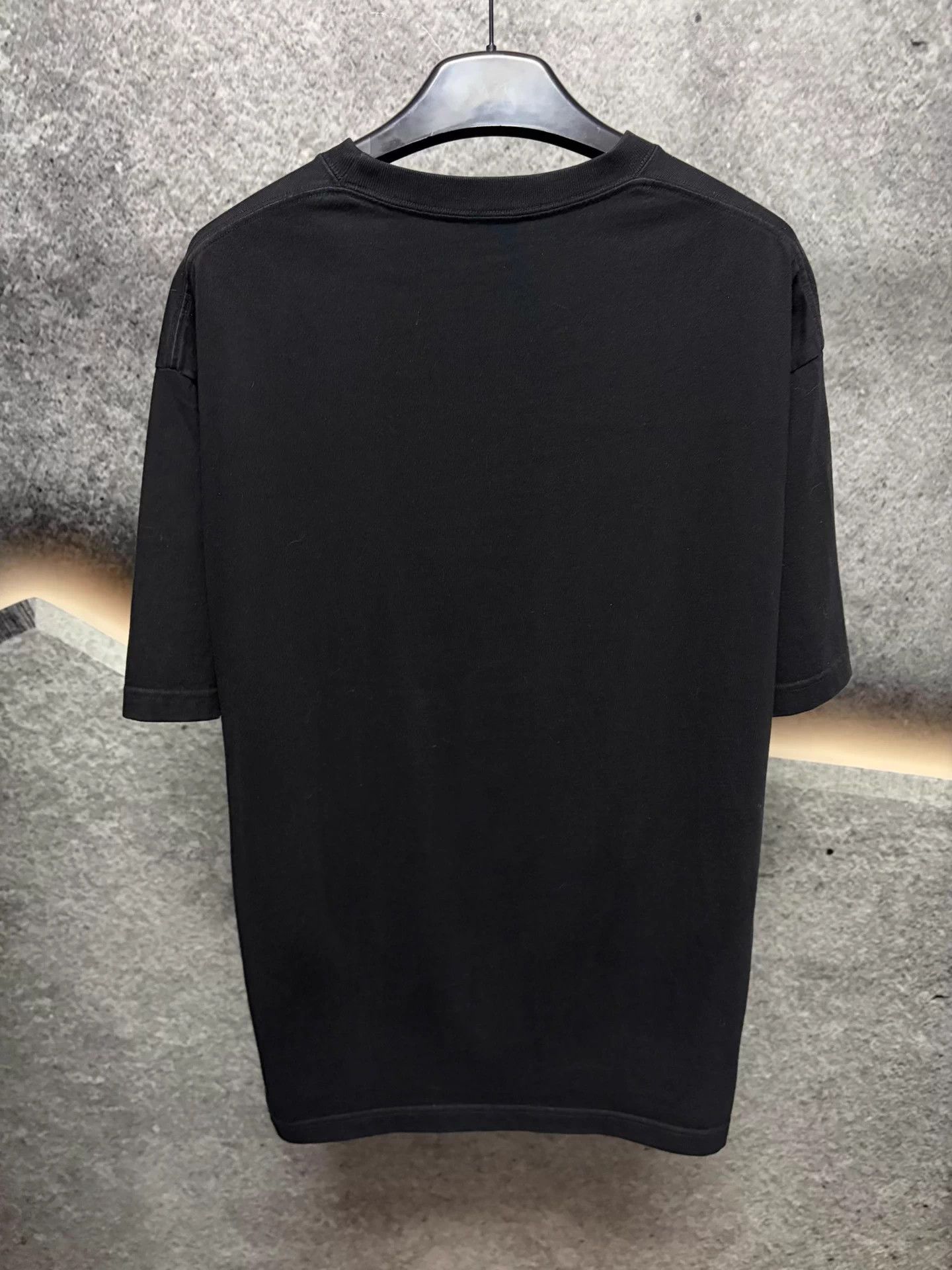 Balenciaga Balenciaga Band Print Short Sleeve Tee Black M Size US M / EU 48-50 / 2 - 2 Thumbnail