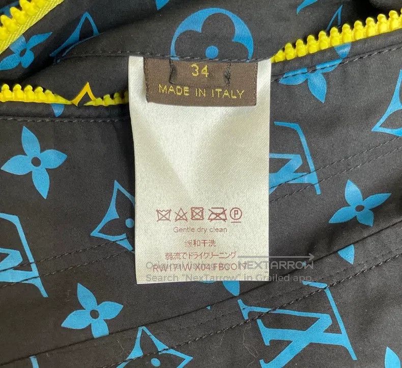 Louis Vuitton Louis Vuitton Logo full print presbyopia hooded jacket Size XXS / US 00 / IT 34 - 3 Thumbnail
