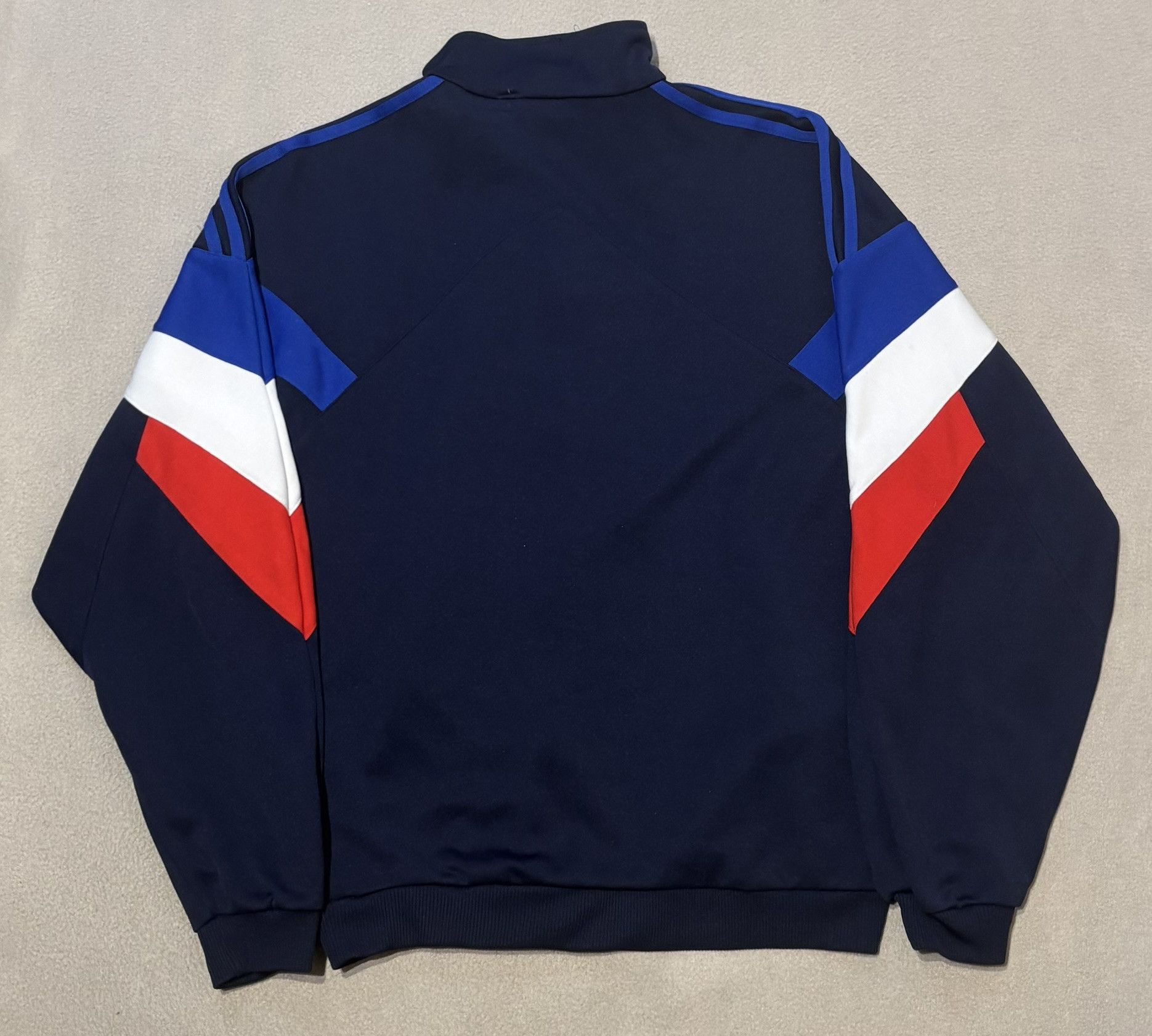 Adidas Adidas Originals France vintage 90s zip sweatshirt size. XL Size US XL / EU 56 / 4 - 10 Thumbnail