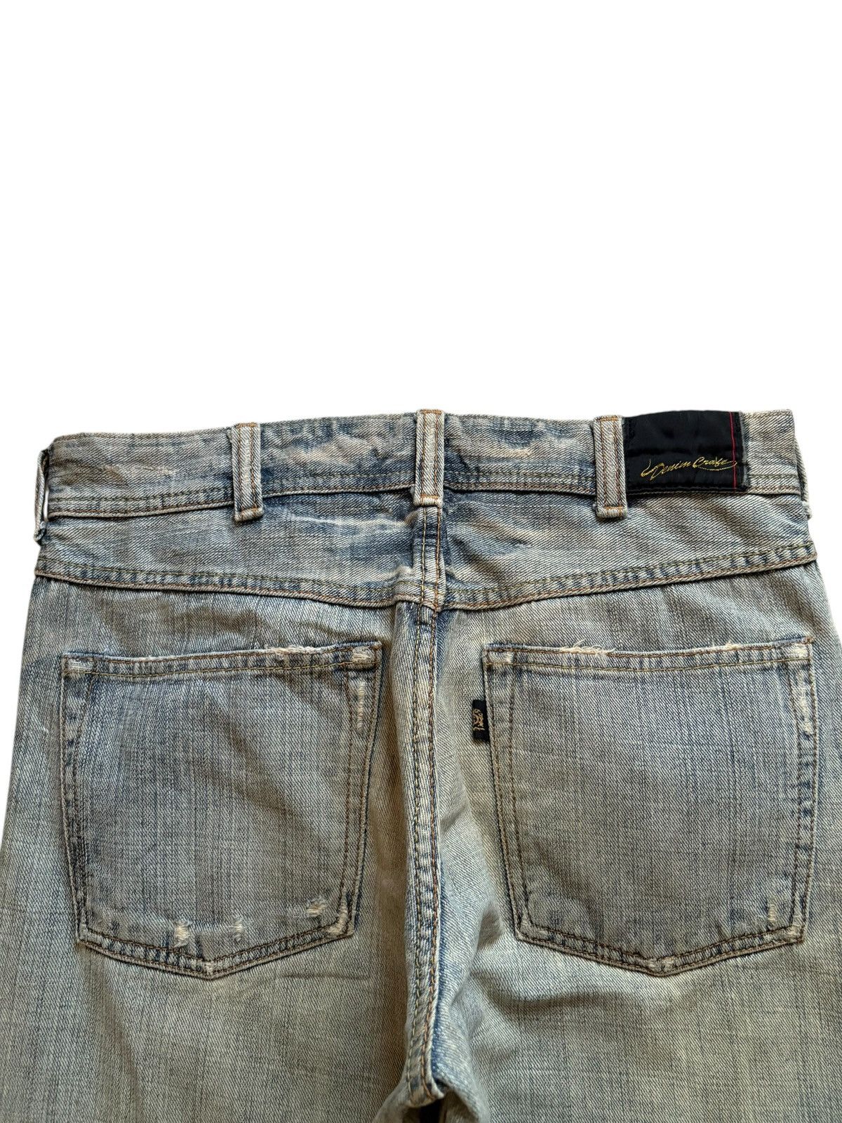 Japanese Brand Vintage Japanese Brand Mud Wash Distressed Baggy Jeans Size US 31 - 8 Thumbnail