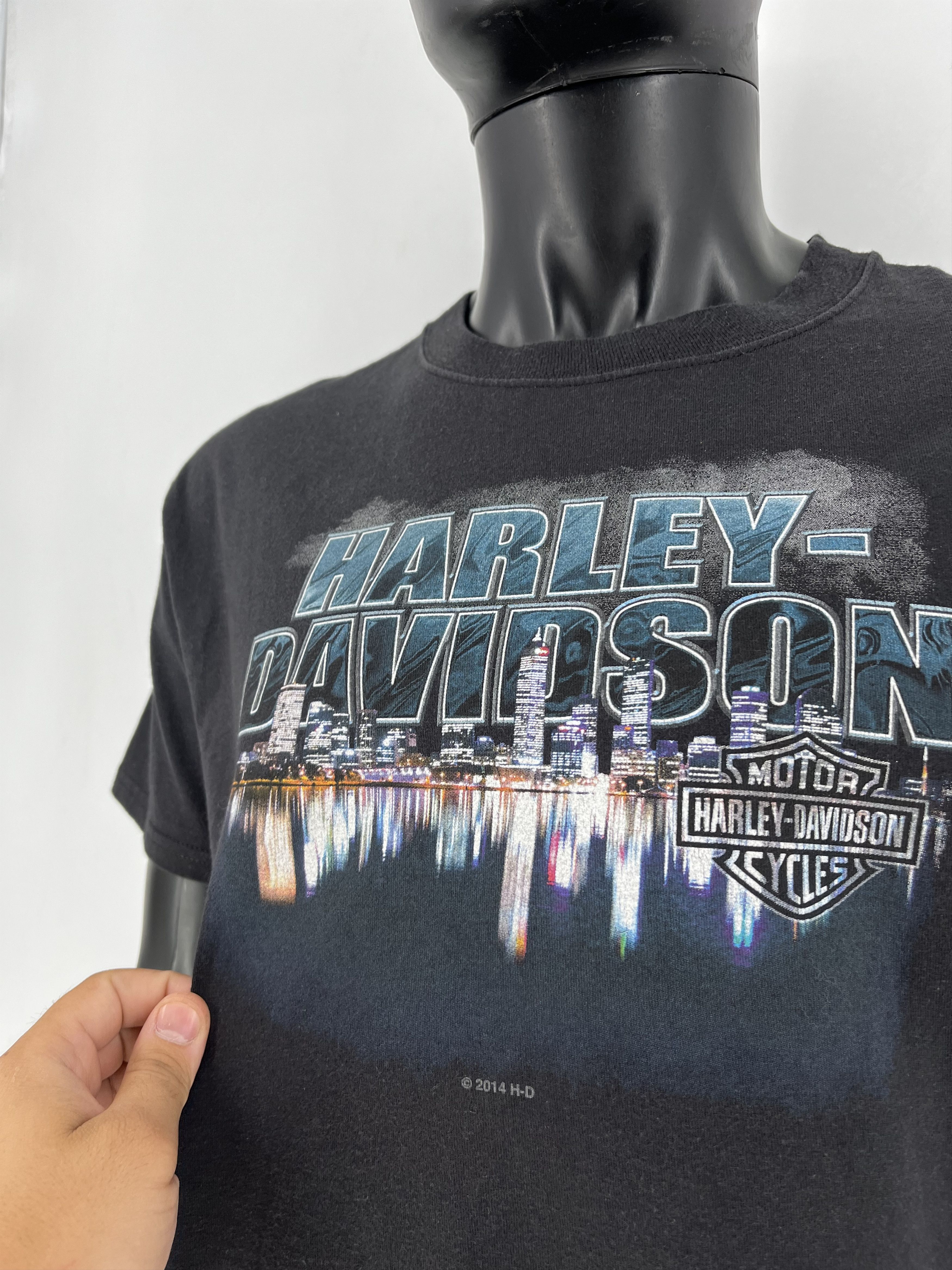 Harley Davidson Vintage 00s Harley Davidson "AUSTRALIA" T-shirt Streetwear M Size US M / EU 48-50 / 2 - 8 Thumbnail