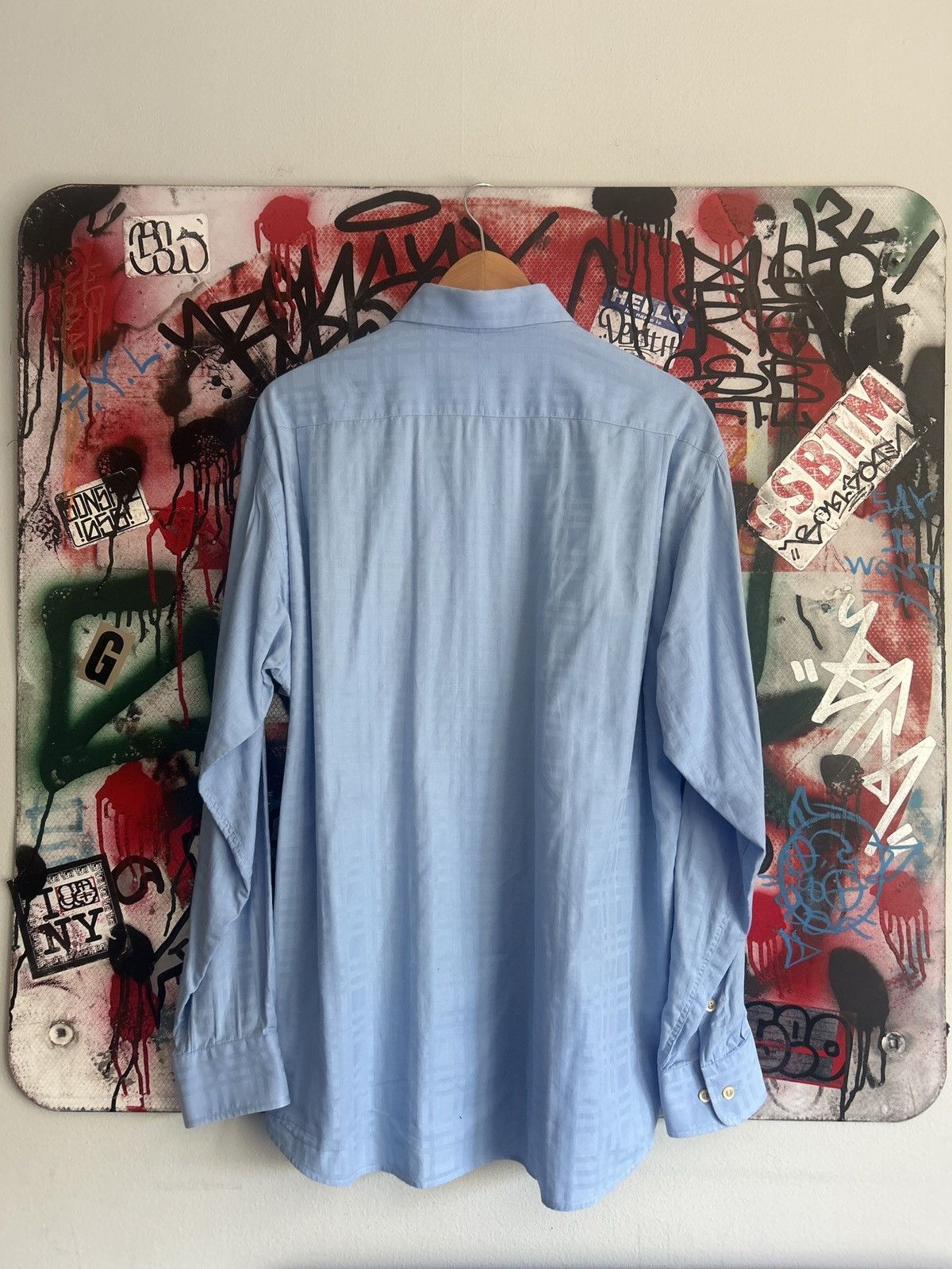 Burberry Burberry Formal Button Up Dress Shirt Size US L / EU 52-54 / 3 - 2 Thumbnail