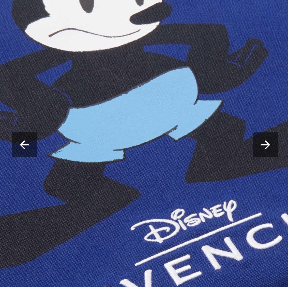 Givenchy Givenchy x Disney Oswald Shopping Bag in Cotton Canvas Size ONE SIZE - 13 Thumbnail