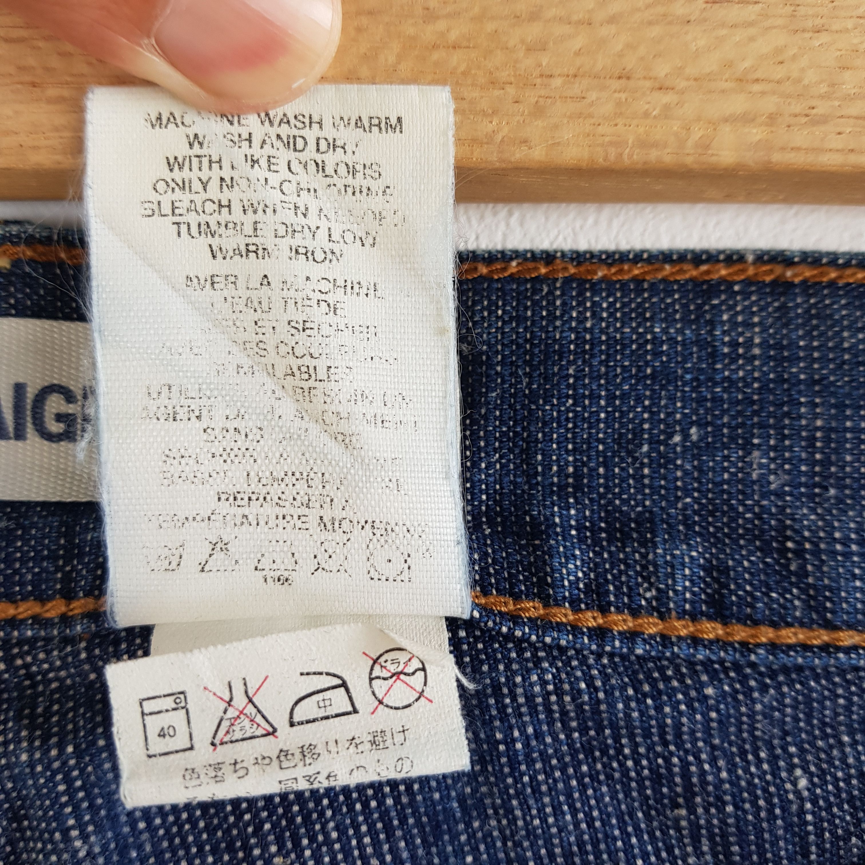 Gap GAP Jeans Straight Cut GAP Denim Japanese Denim Pants Size US 32 / EU 48 - 11 Thumbnail