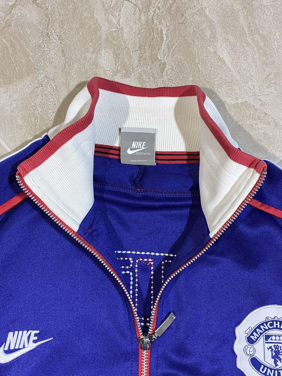 Nike 🔥 Y2K NIKE MANCHESTER UNITED TRACK JACKET RONALDO ERA VIBES Size US M / EU 48-50 / 2 - 12 Thumbnail