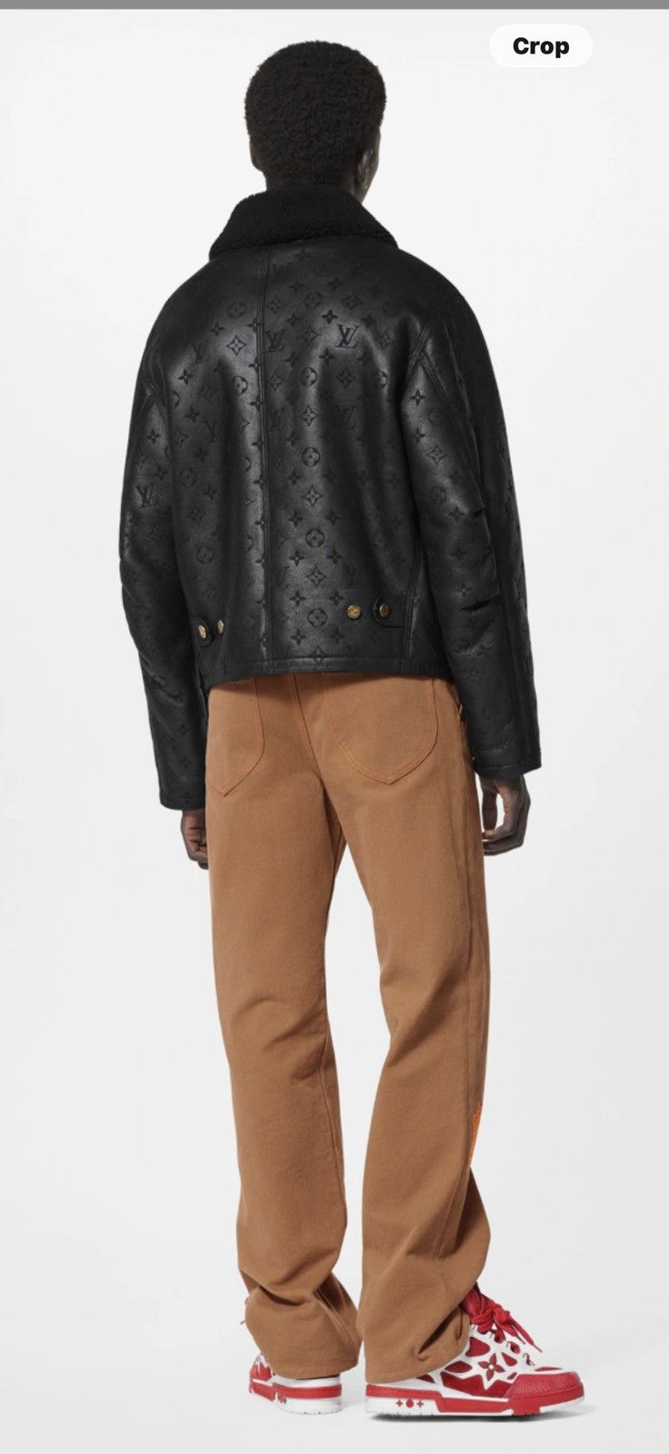 Louis Vuitton Louis vuitton shearling monogram jacket. 54/44/XL Size US L / EU 52-54 / 3 - 2 Thumbnail
