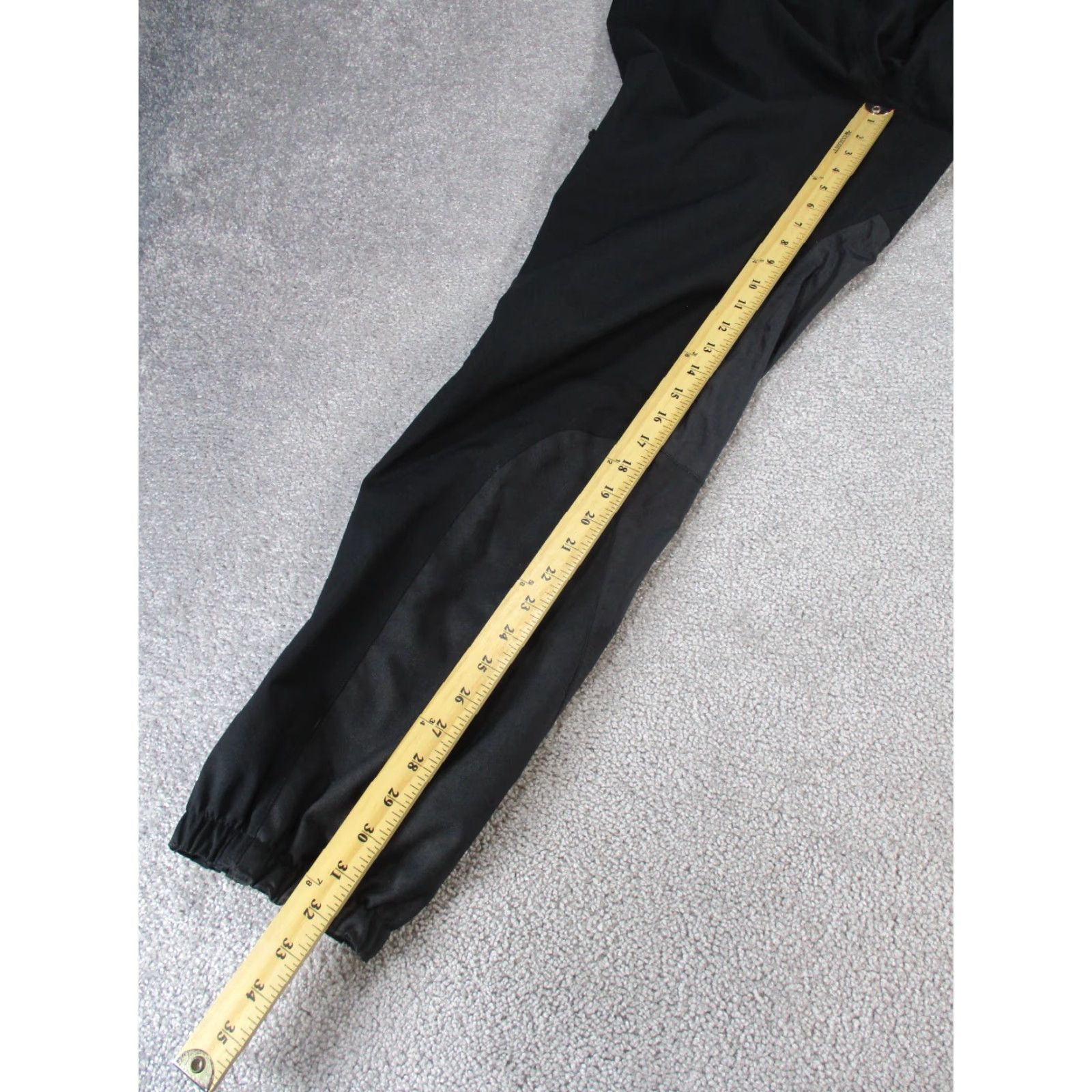 Patagonia VINTAGE Patagonia Stretch Light Pants Mens Medium Black Shell Belted Windbreaker 32in Inseam, Regular Fit, Pants, Men Size US 31 - 5 Thumbnail