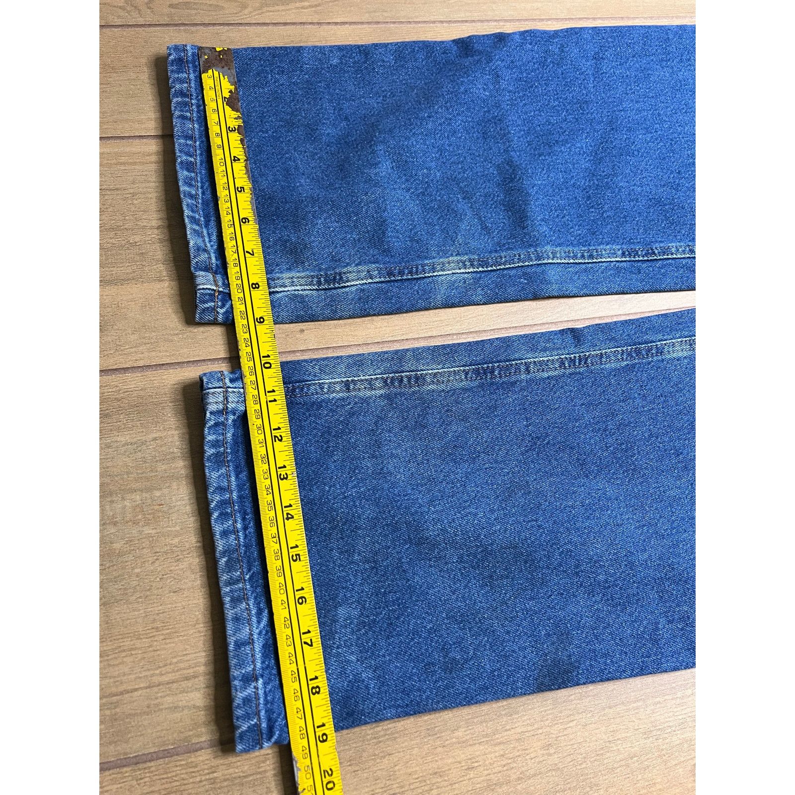 Carhartt Vintage Carhartt Jeans Mens 36x34 Blue Denim Utility Work Size US 36 / EU 52 - 8 Thumbnail