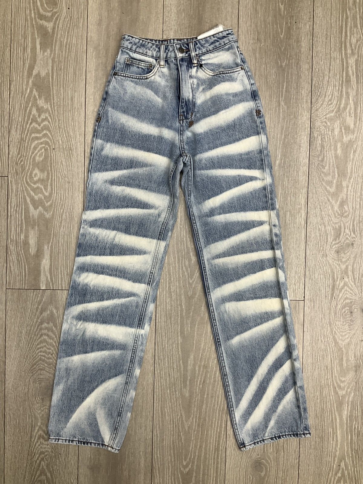 Ksubi Zebra Bleach Denim Jeans