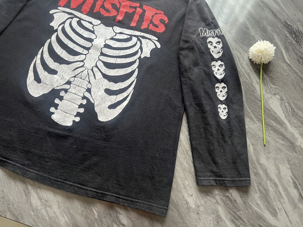 Misfits Misfits : Chest Skull Skeleton Arm And BackSide Printed Size US L / EU 52-54 / 3 - 5 Thumbnail