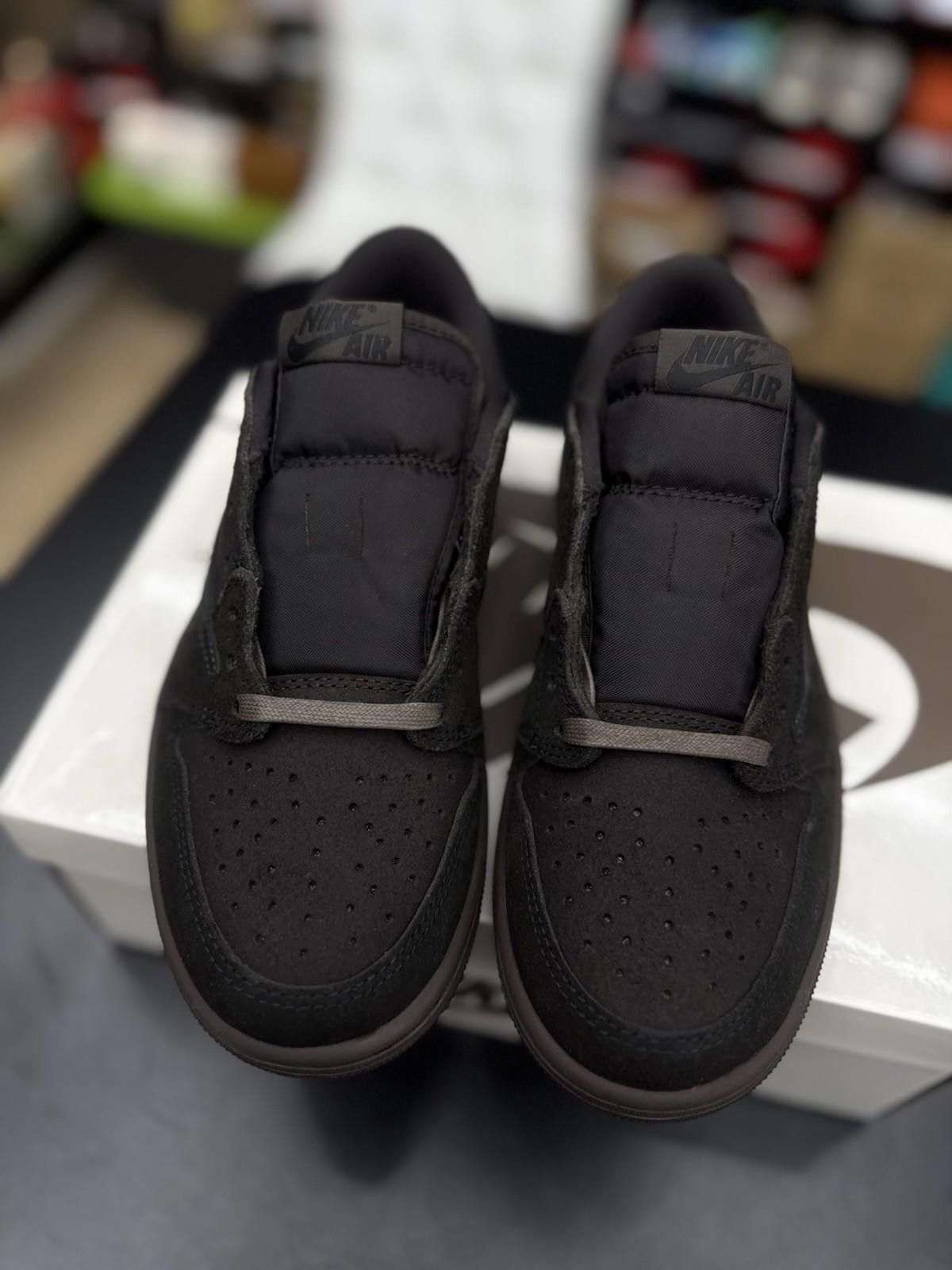 Jordan Brand Men’s Size 6.5 Jordan 1 Retro Low Travis Scott Velvet Brown Size US 6.5 / EU 39-40 - 6 Thumbnail