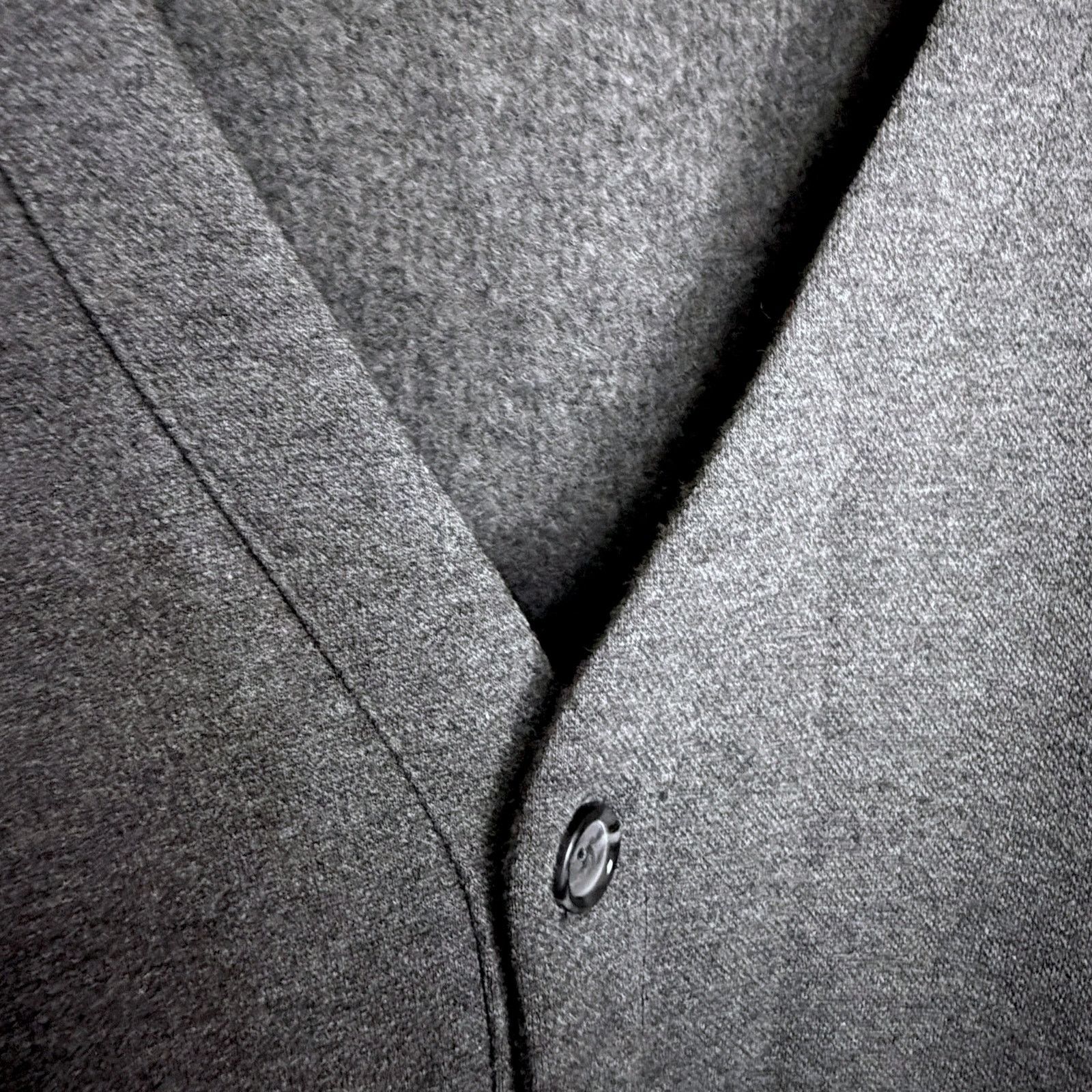 Bonobos Bonobos Gray Fleece Lined Cardigan Men's Medium 100% Cotton Size US M / EU 48-50 / 2 - 5 Thumbnail