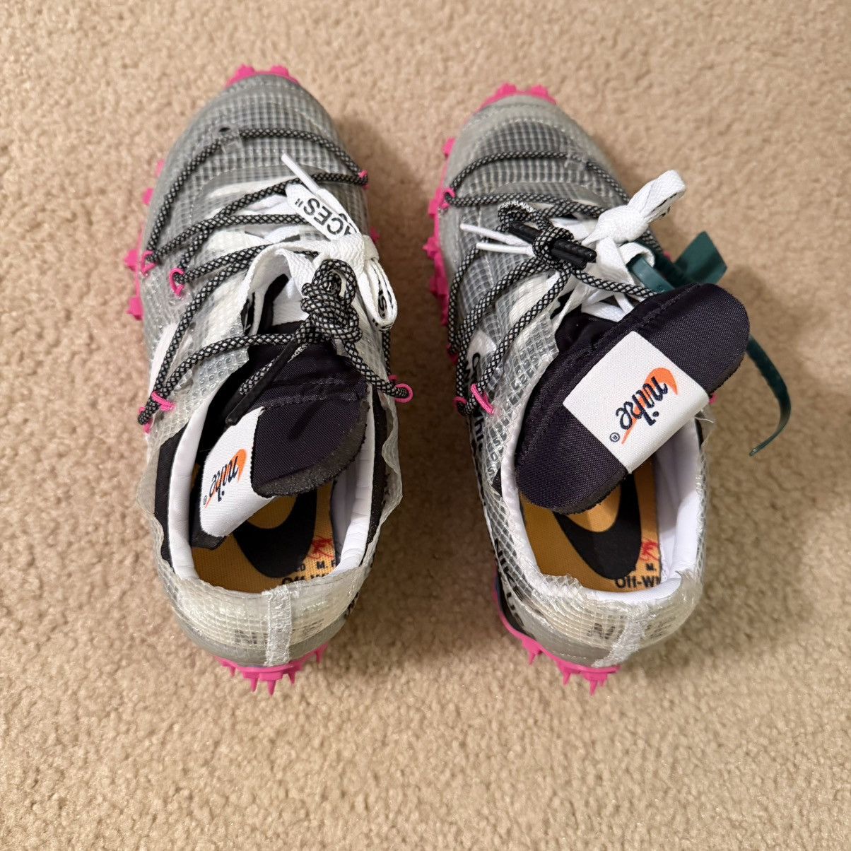 Nike × Off-White Nike X Off-White Waffle Racers Size US 7 / IT 37 - 5 Thumbnail