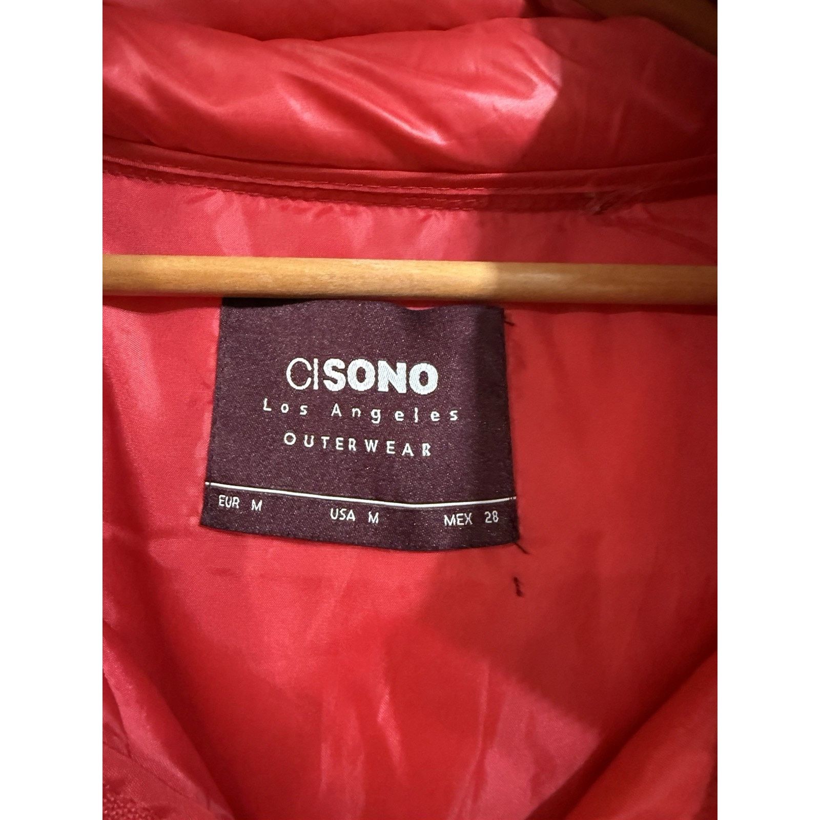 Other Cisono Women's Medium Pink Puffer Jacket Asian Streetwear Size M / US 6-8 / IT 42-44 - 3 Thumbnail