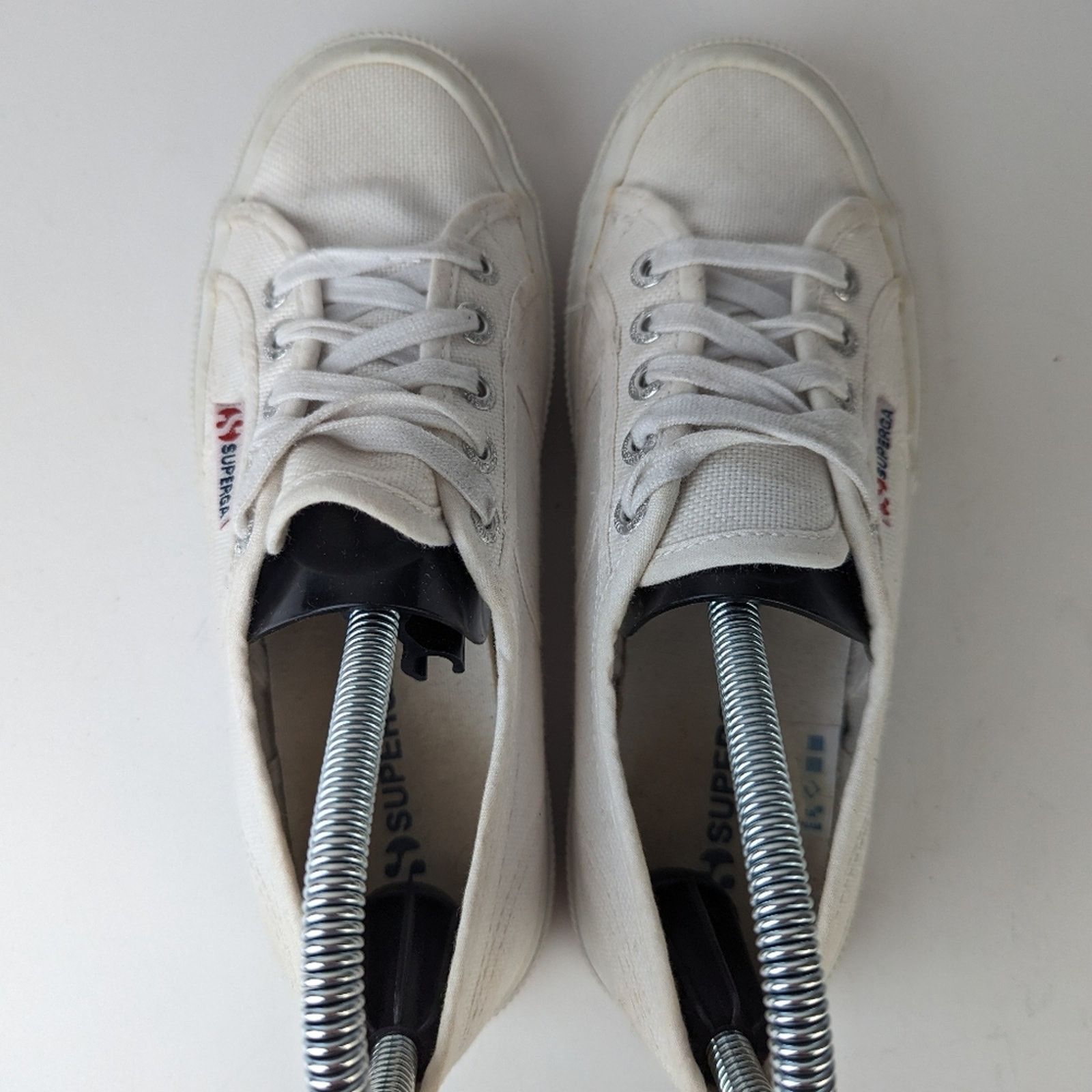 Superga Superga Classic White Lace Up - 6 Size US 6 / IT 36 - 5 Thumbnail